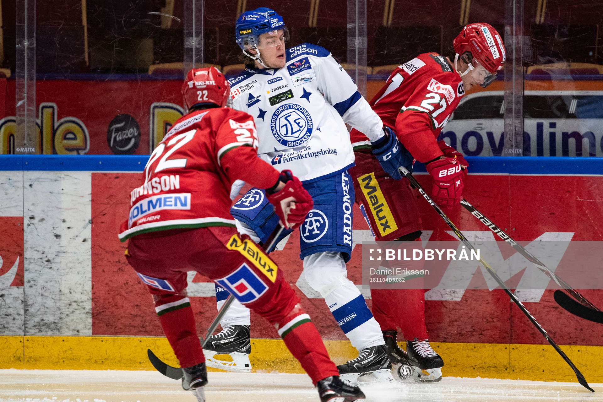 Leksands Filip Johansson och Modos Ludvig Elvenes och