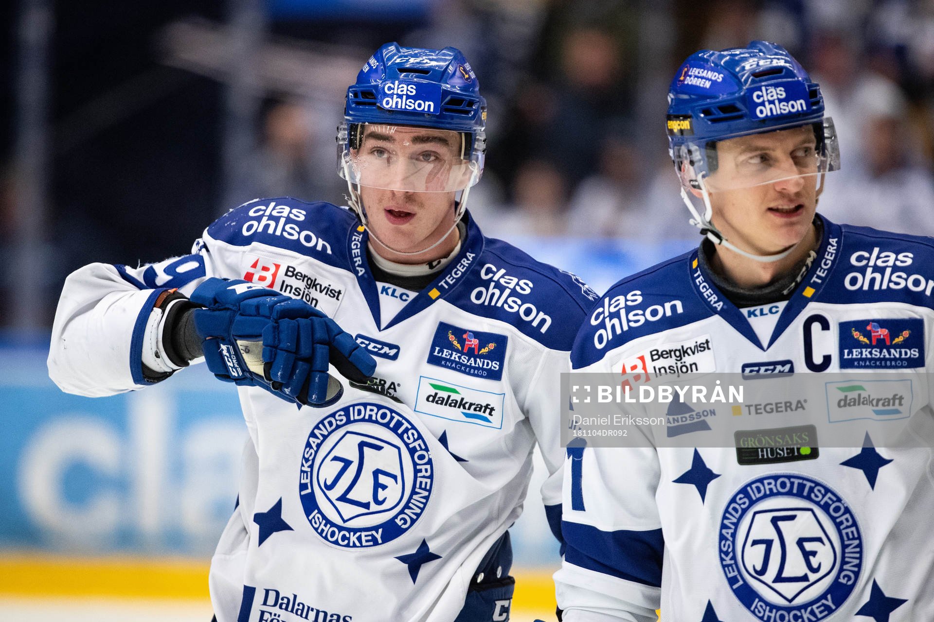 Leksands Tobias Forsberg och Martin Karlsson