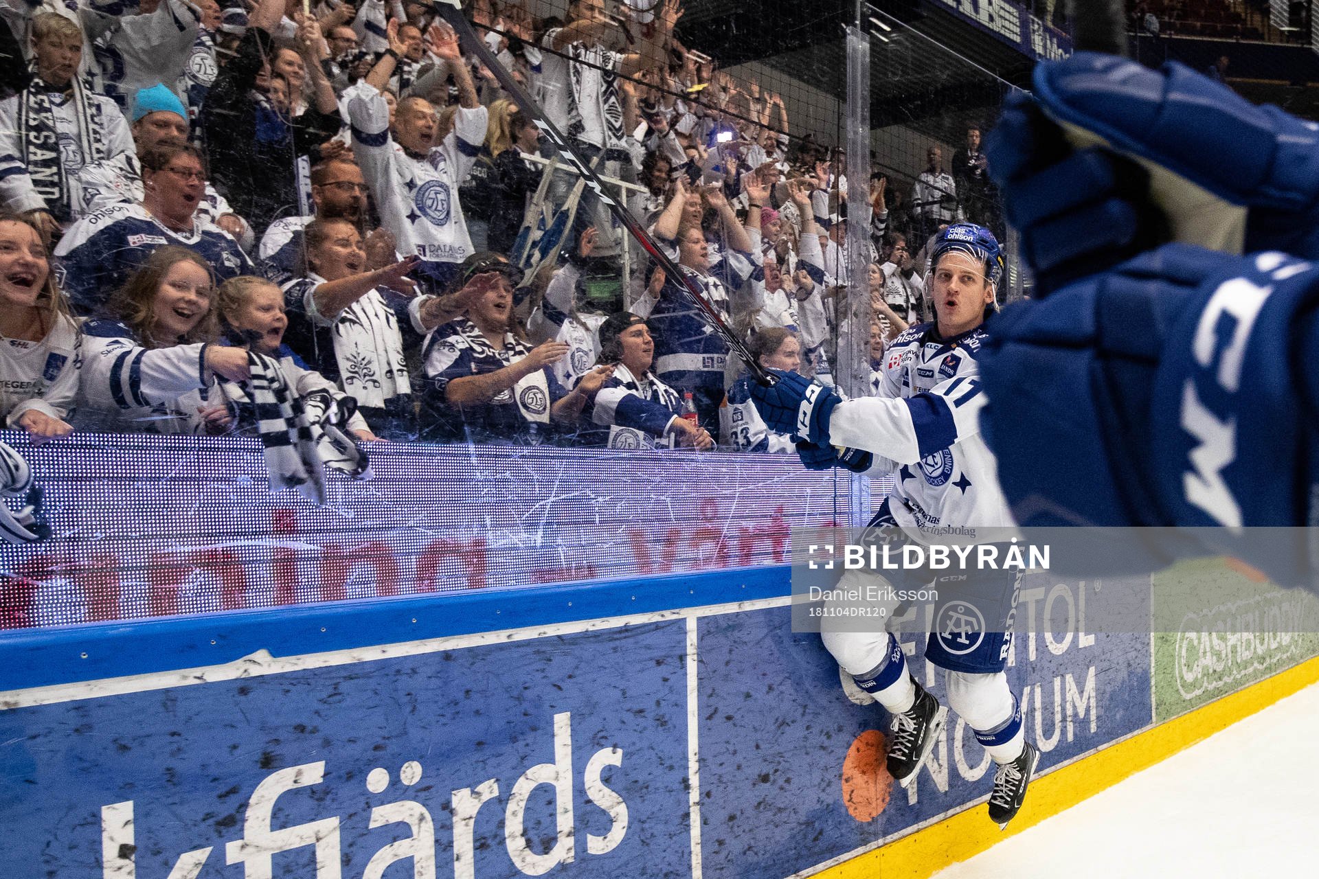 Leksands Martin Karlsson jublar