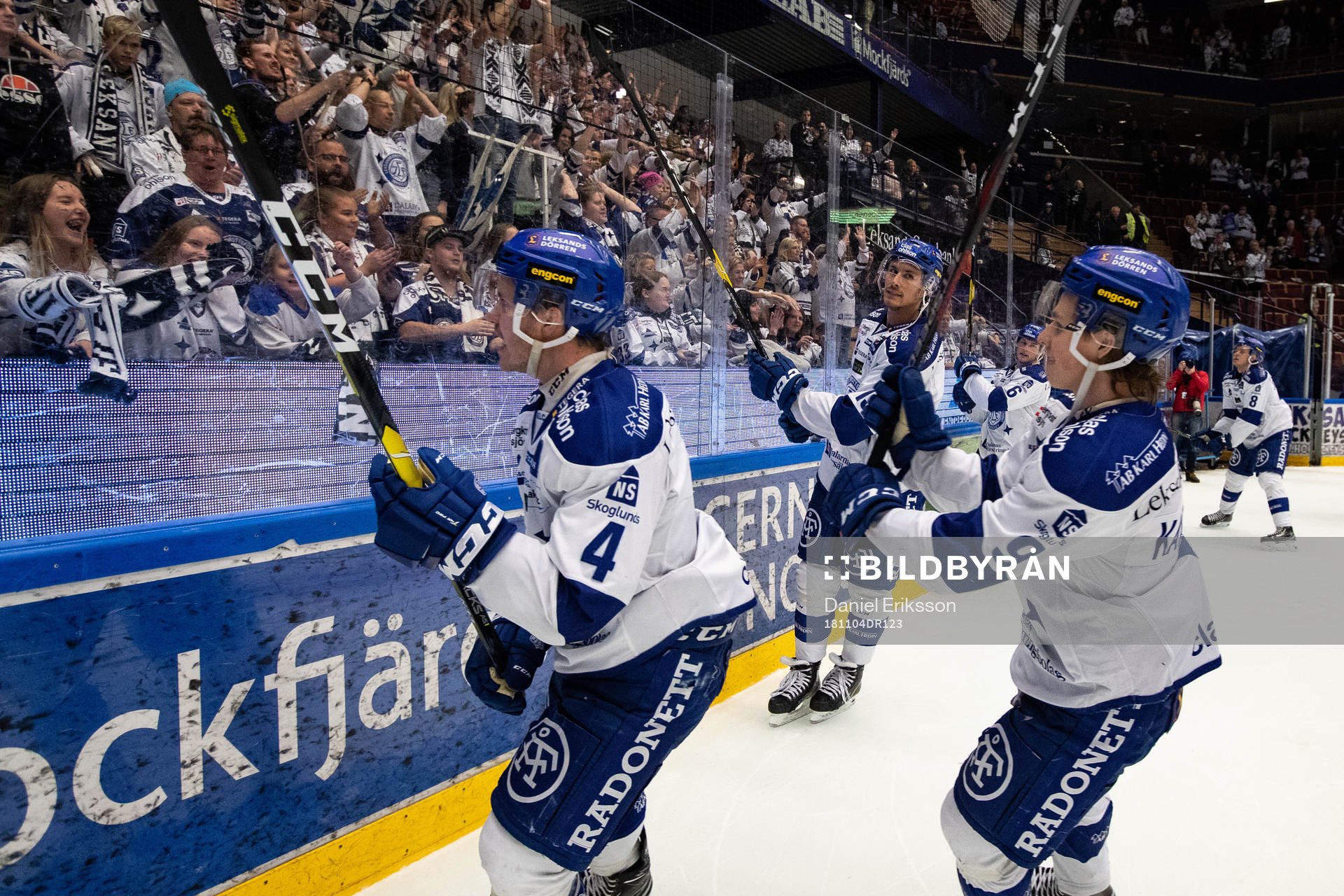 Leksands Mattias Nilsson  och Marcus Karlberg  och Jon