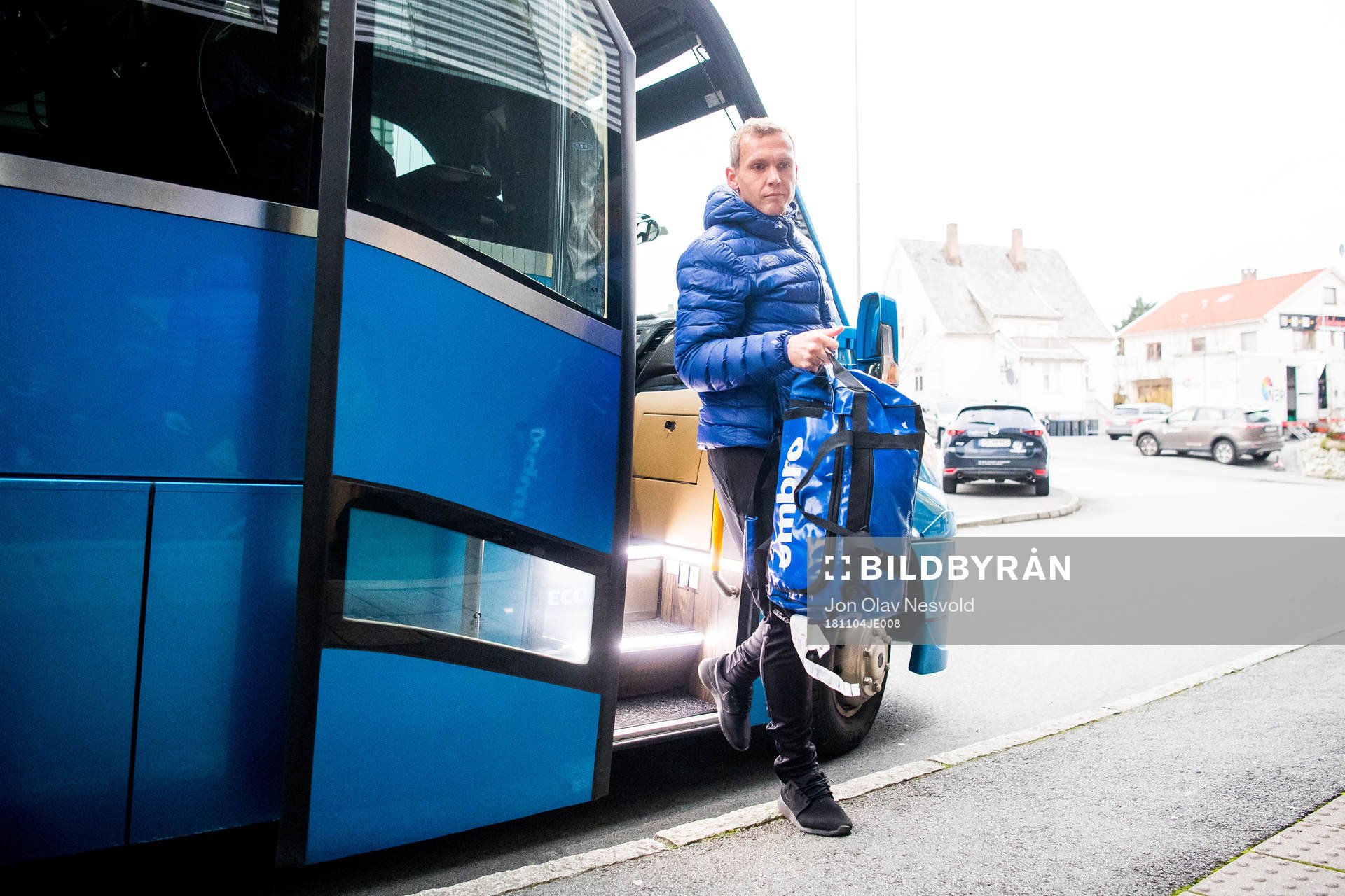 Øyvind Storflor of Ranheim arrives