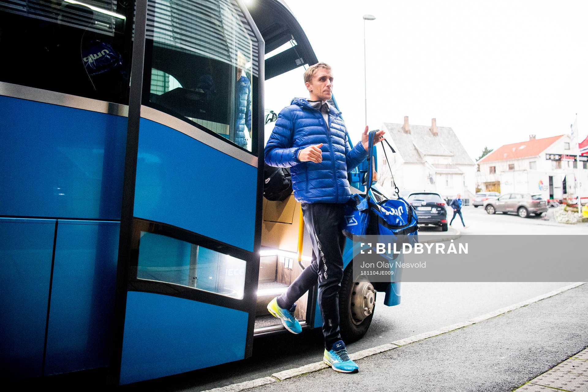 Karl Morten Eek of Ranheim arrives