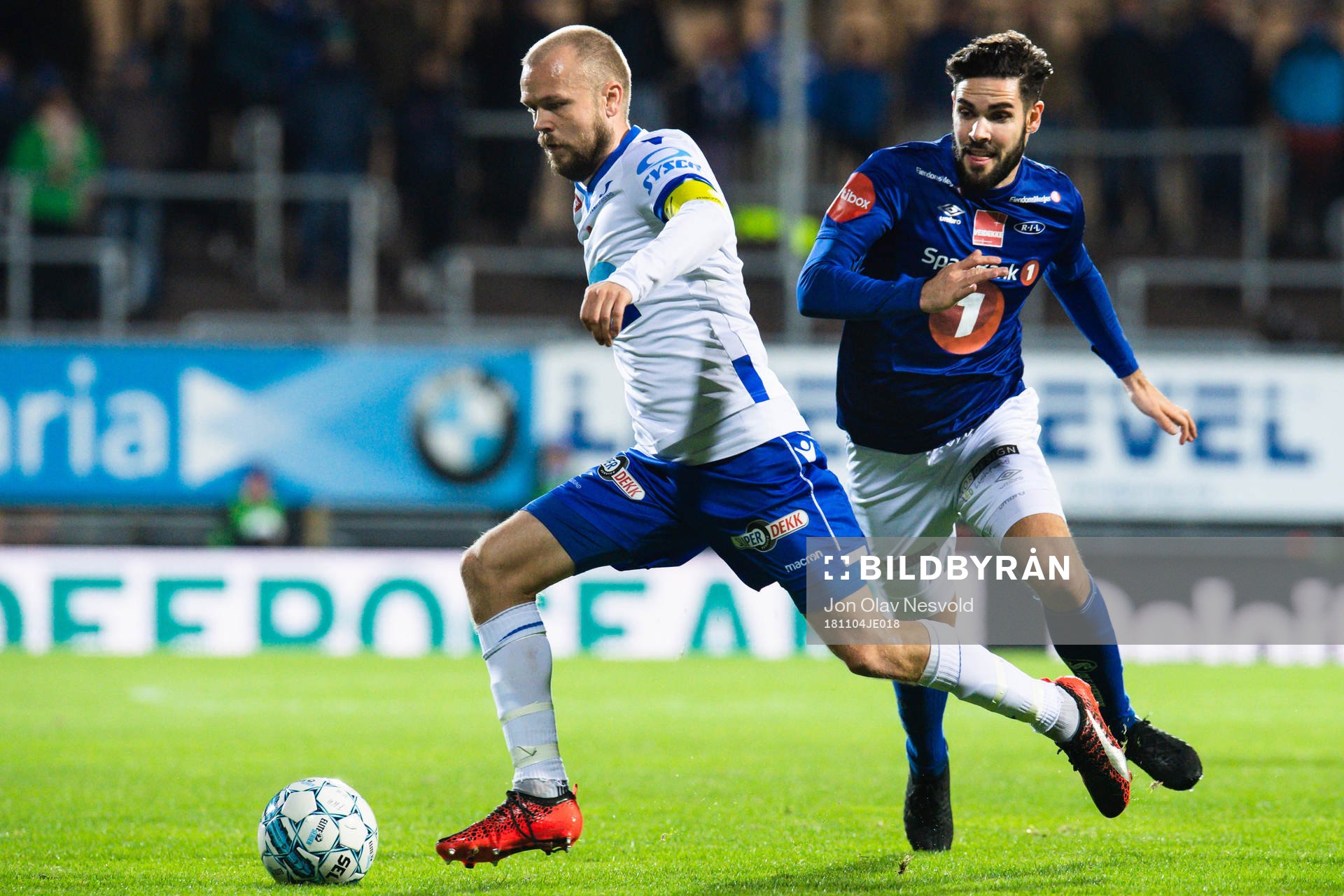 Christian Grindheim of Haugesund and Eirik Valla Dønnem of