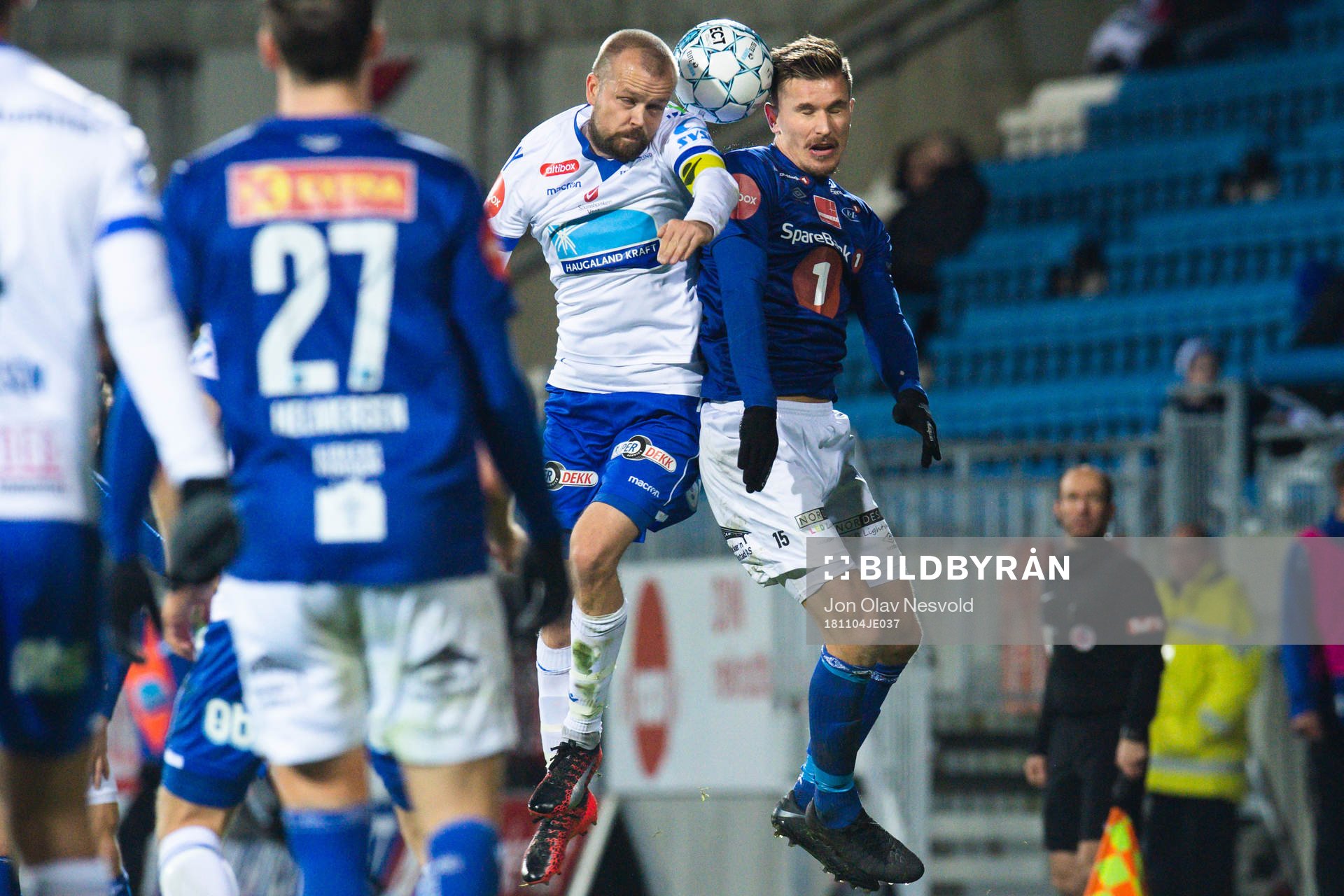 Christian Grindheim of Haugesund and Erik Tønne of Ranheim