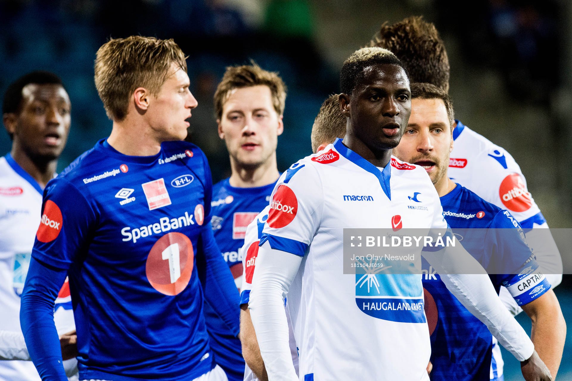 David Akintola of Haugesund