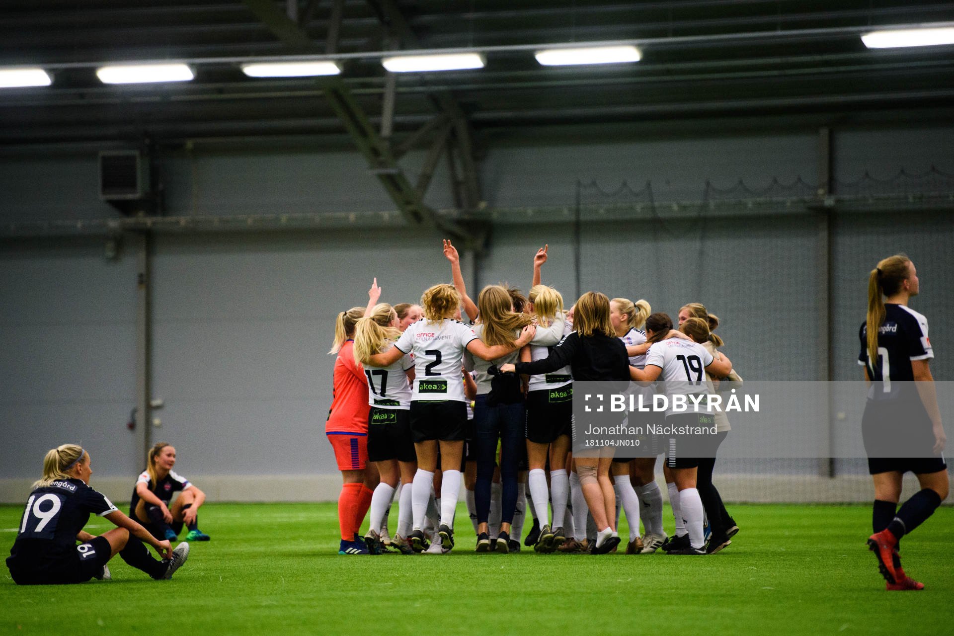 Limhamn Bunkeflos spelare jublar