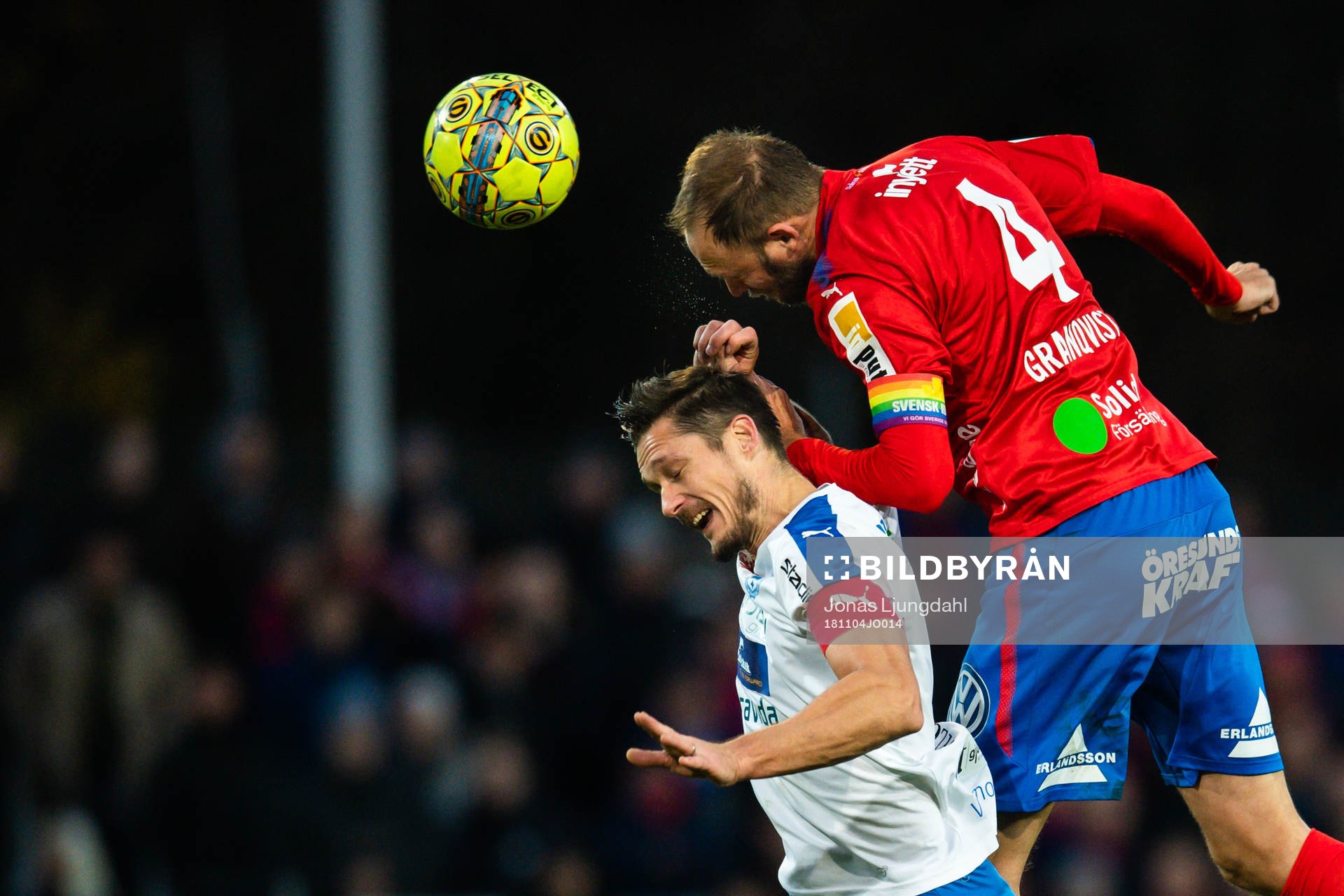 Värnamos Pär Cederqvist och Helsingborgs Andreas Granqvist