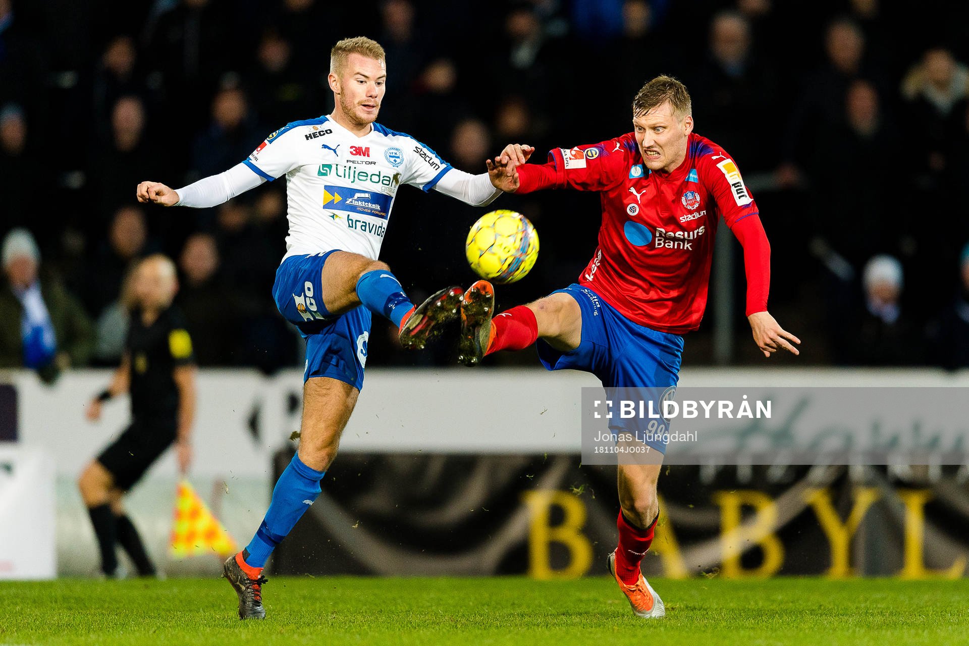 Värnamos Freddy Winst och Helsingborgs Andri Runar