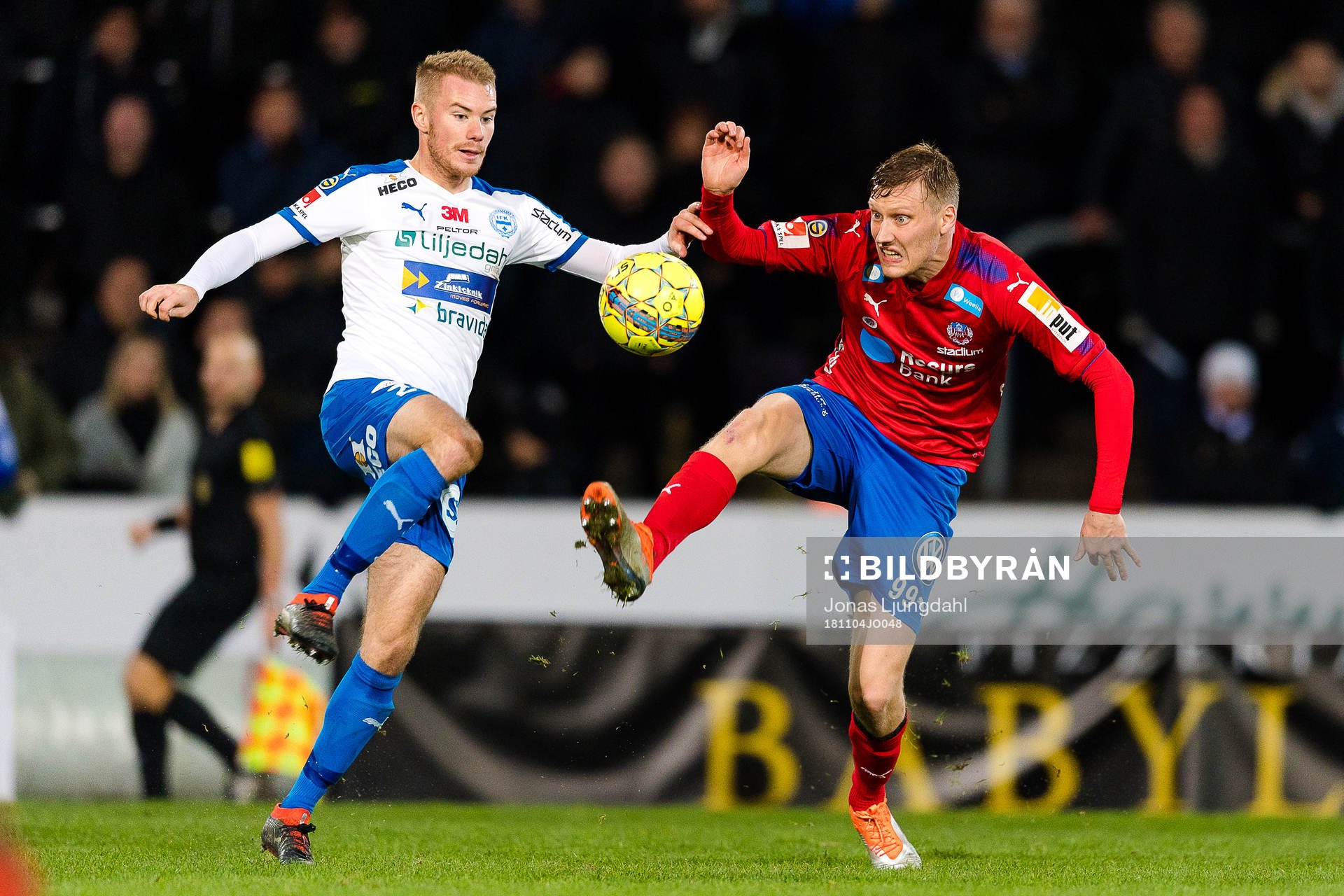 Värnamos Freddy Winst och Helsingborgs Andri Runar