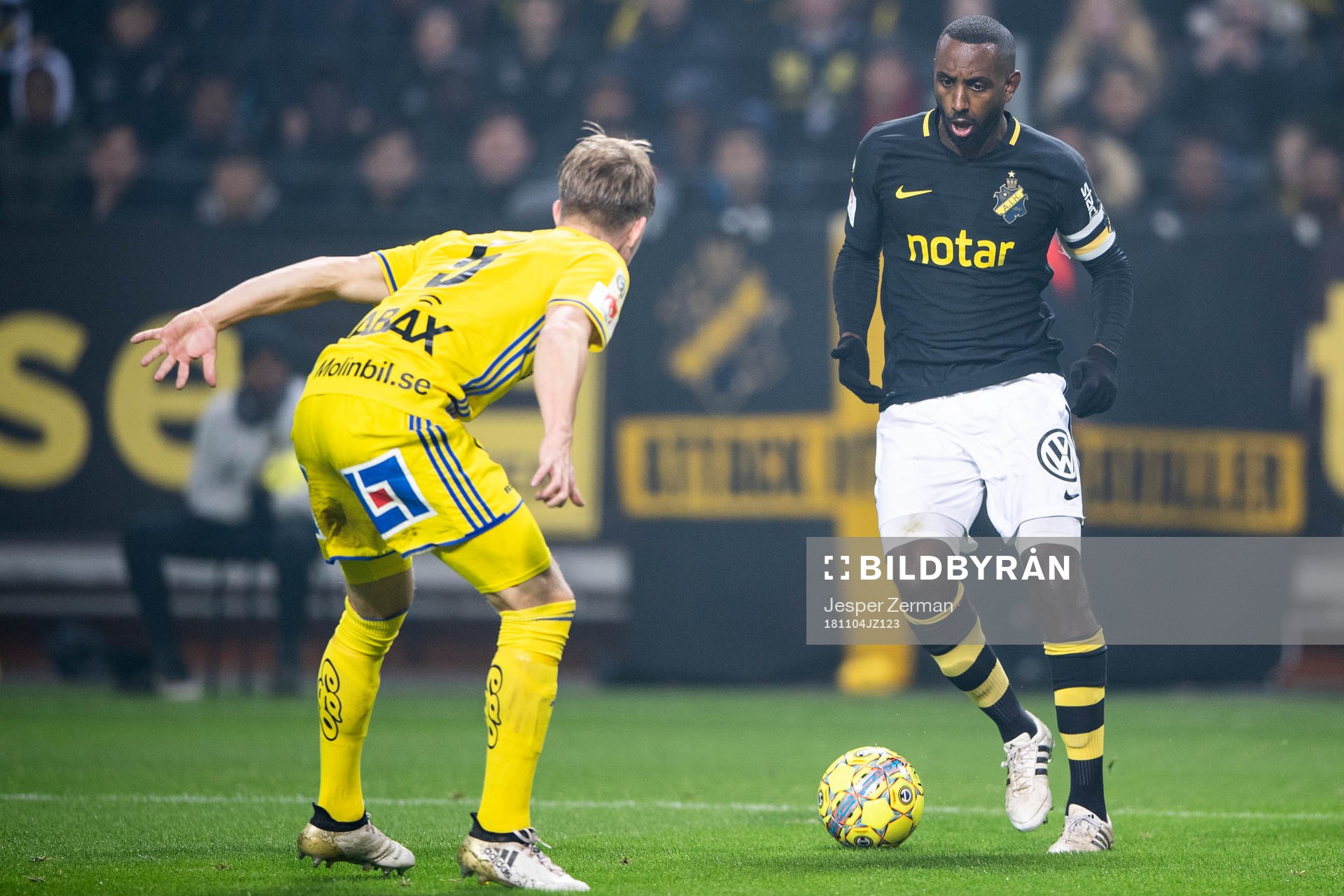 s Henok Goitom och Eric Björkander