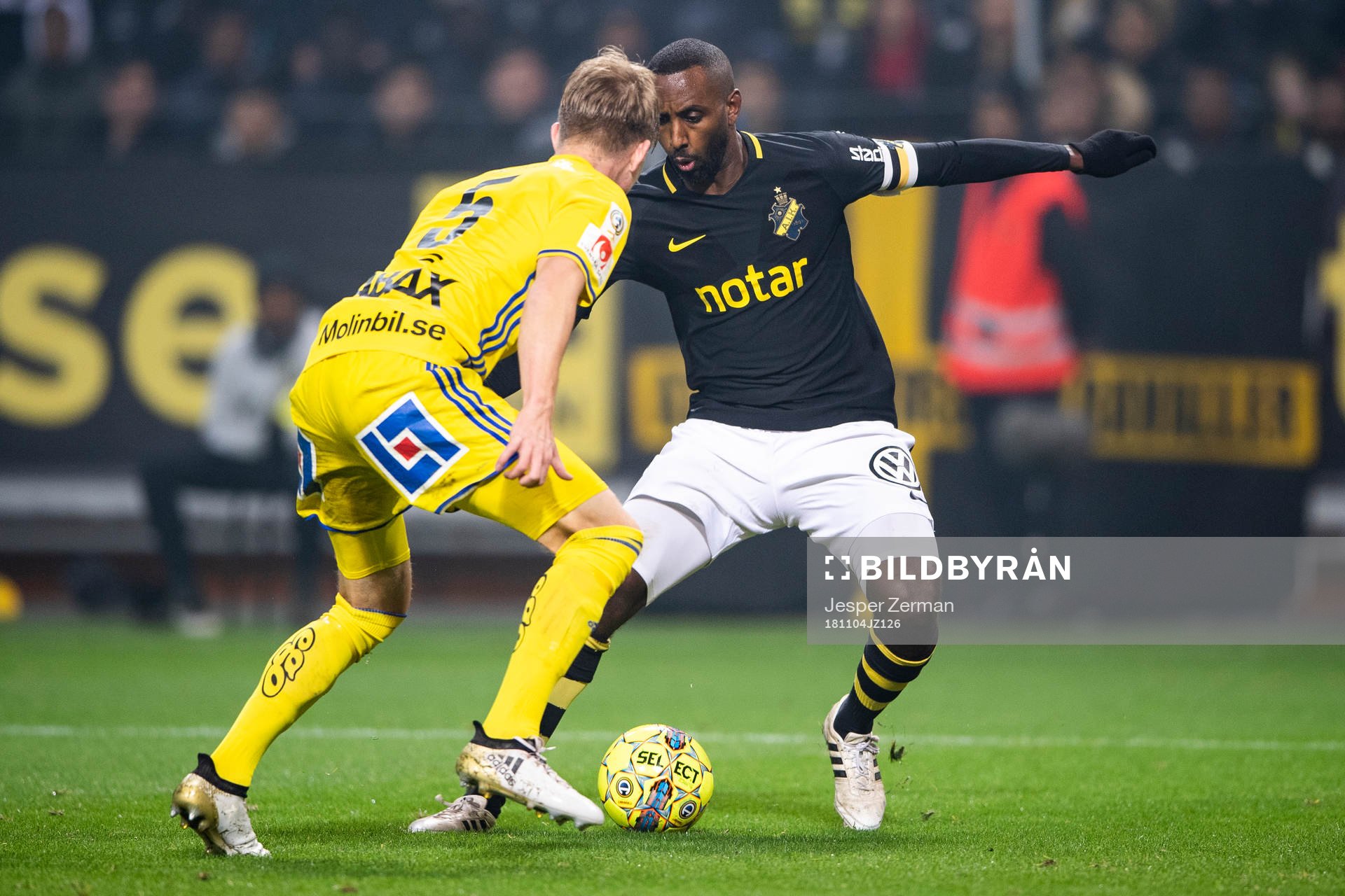 s Henok Goitom och Eric Björkander