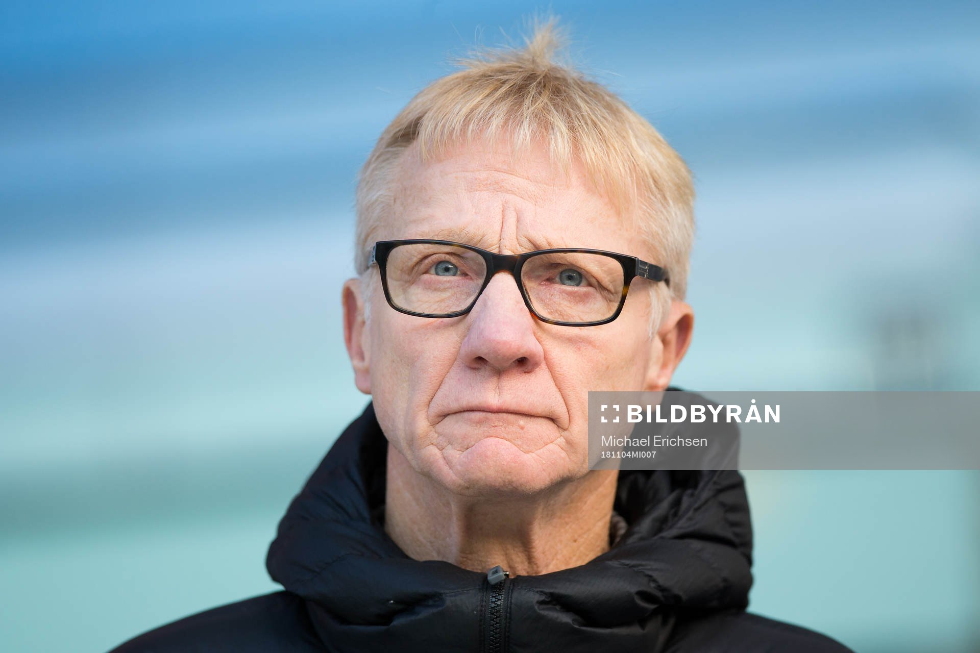 IFK Göteborgs chefsscout Olle Sultan innan fotbollsmatchen i Allsvenskan mellan IFK Göteborg och Malmö FF den 4 november 2018 i Göteborg.