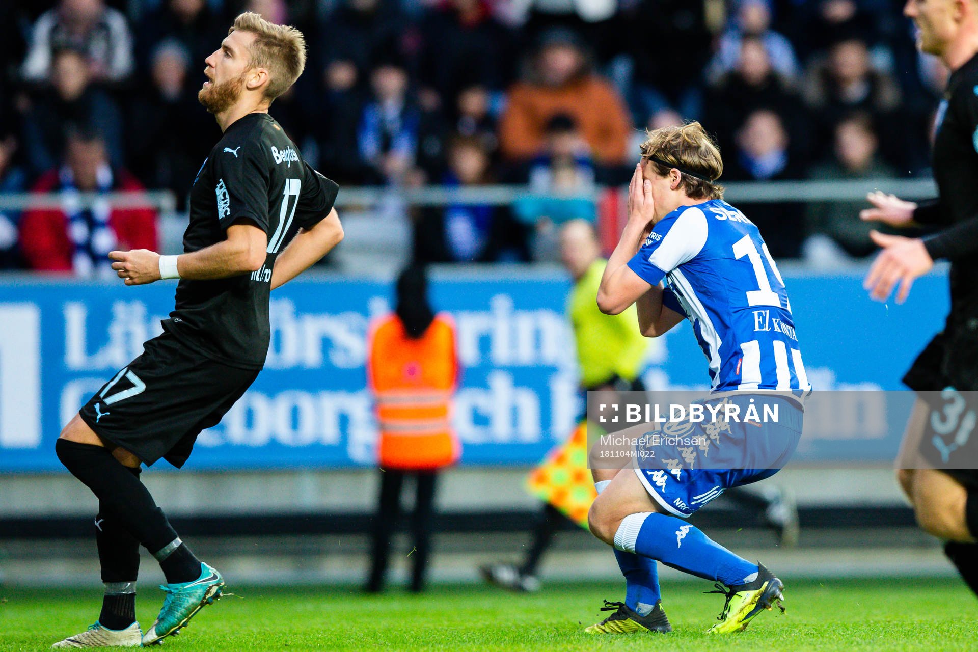 IFK Göteborgs August Erlingmark deppar