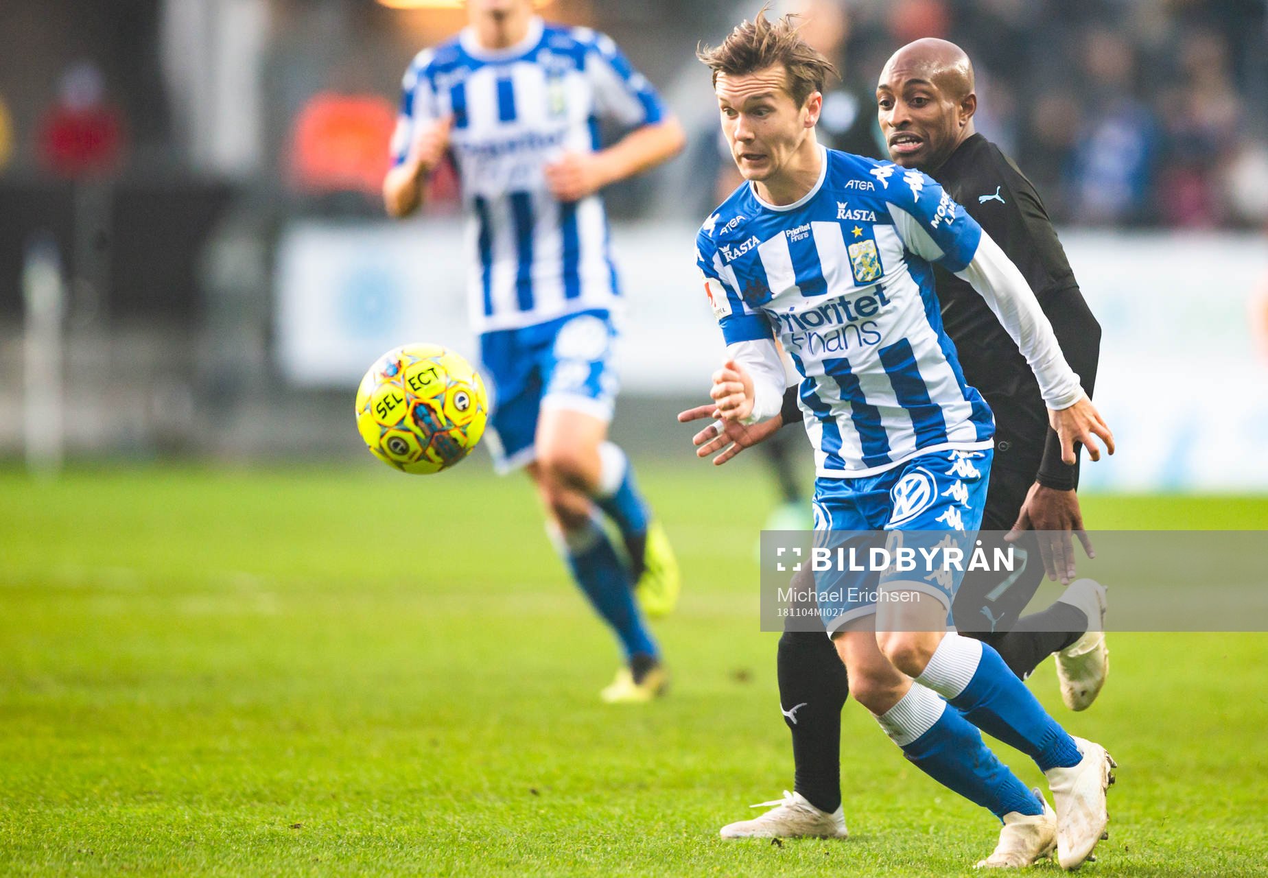 IFK Göteborgs Patrik Karlsson Lagemyr och Malmö FFs Fouad