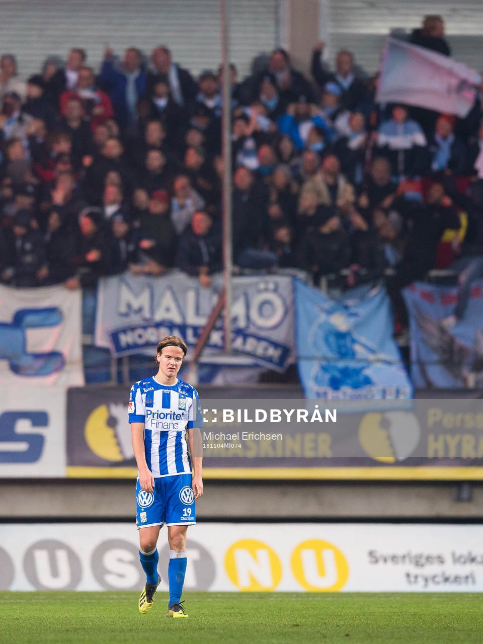 IFK Göteborgs August Erlingmark deppar