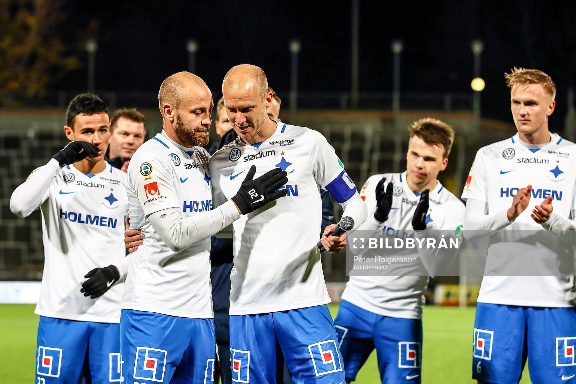 Norrköpings Daniel Sjölund  och Andreas Johansson