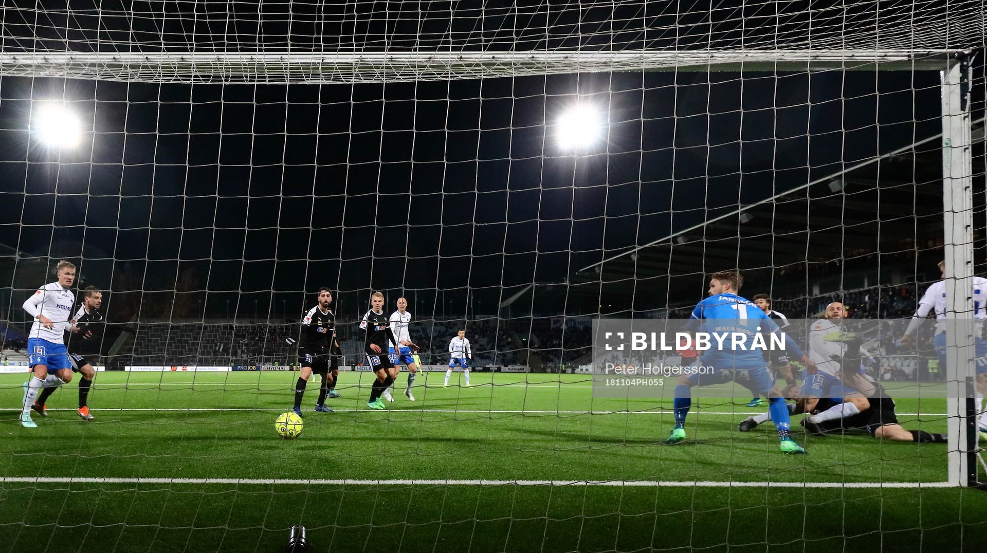 Mål 3-2 av Norrköpings Daniel Sjölund