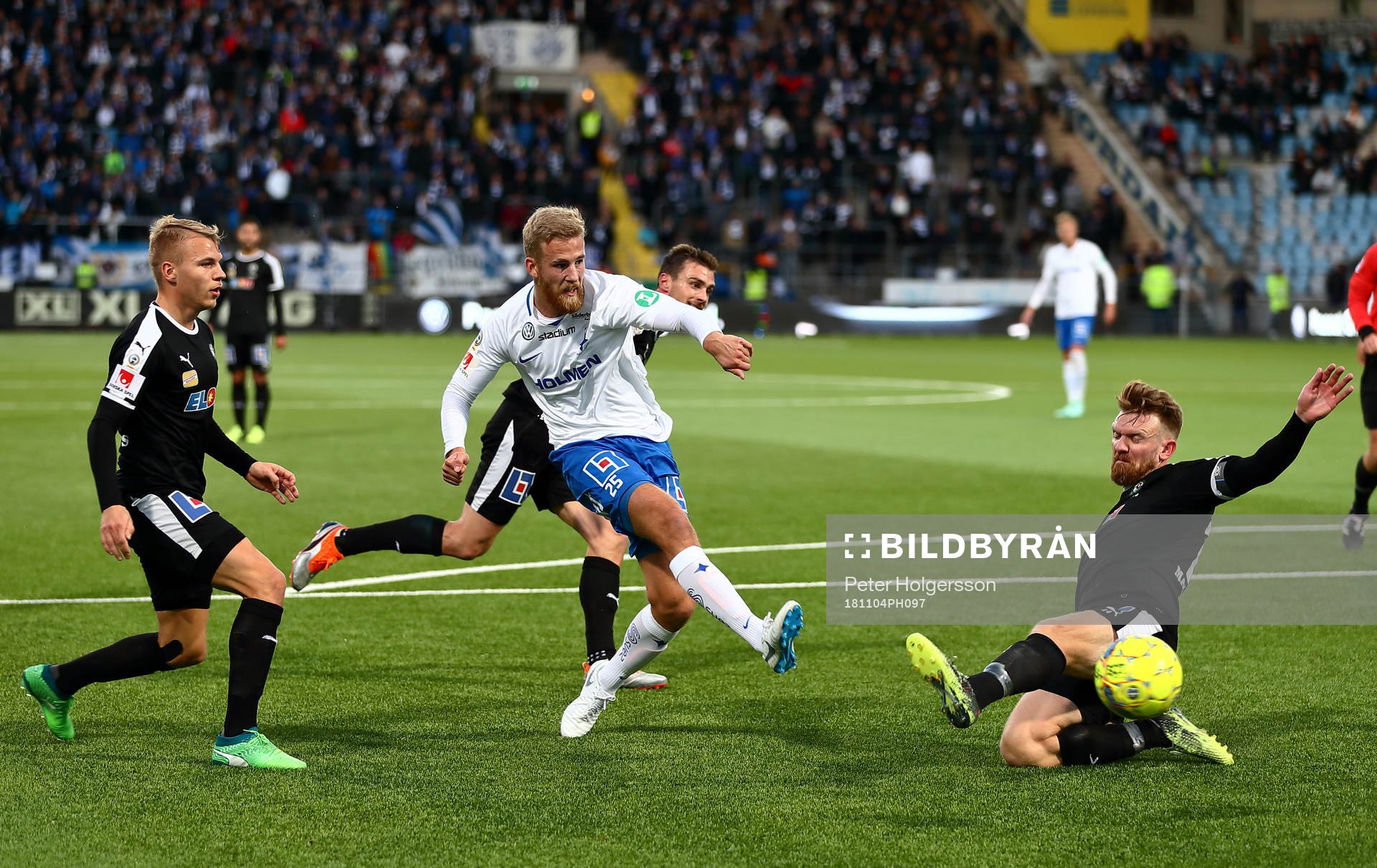 Skott av Norrköpings Filip Dagerstål