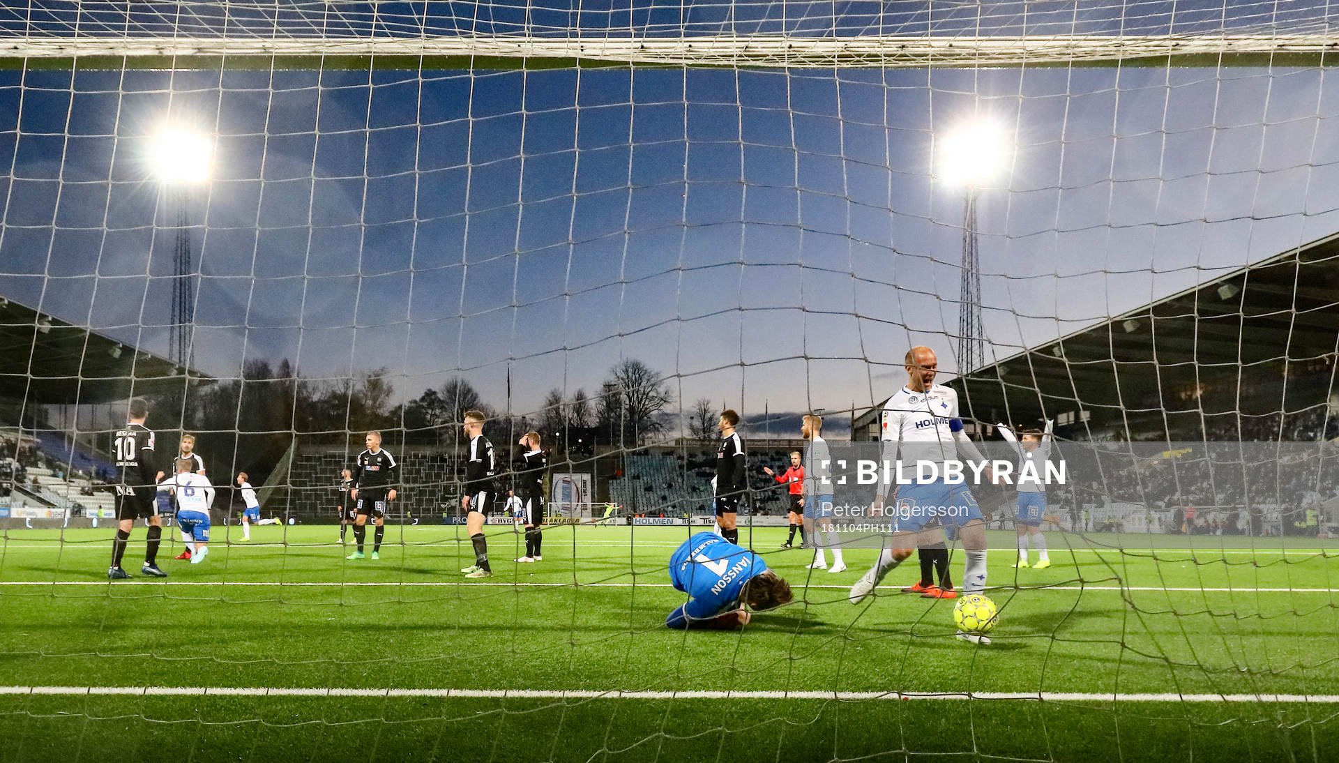 Mål 2-1 av Norrköpings David Moberg Karlsson förbi