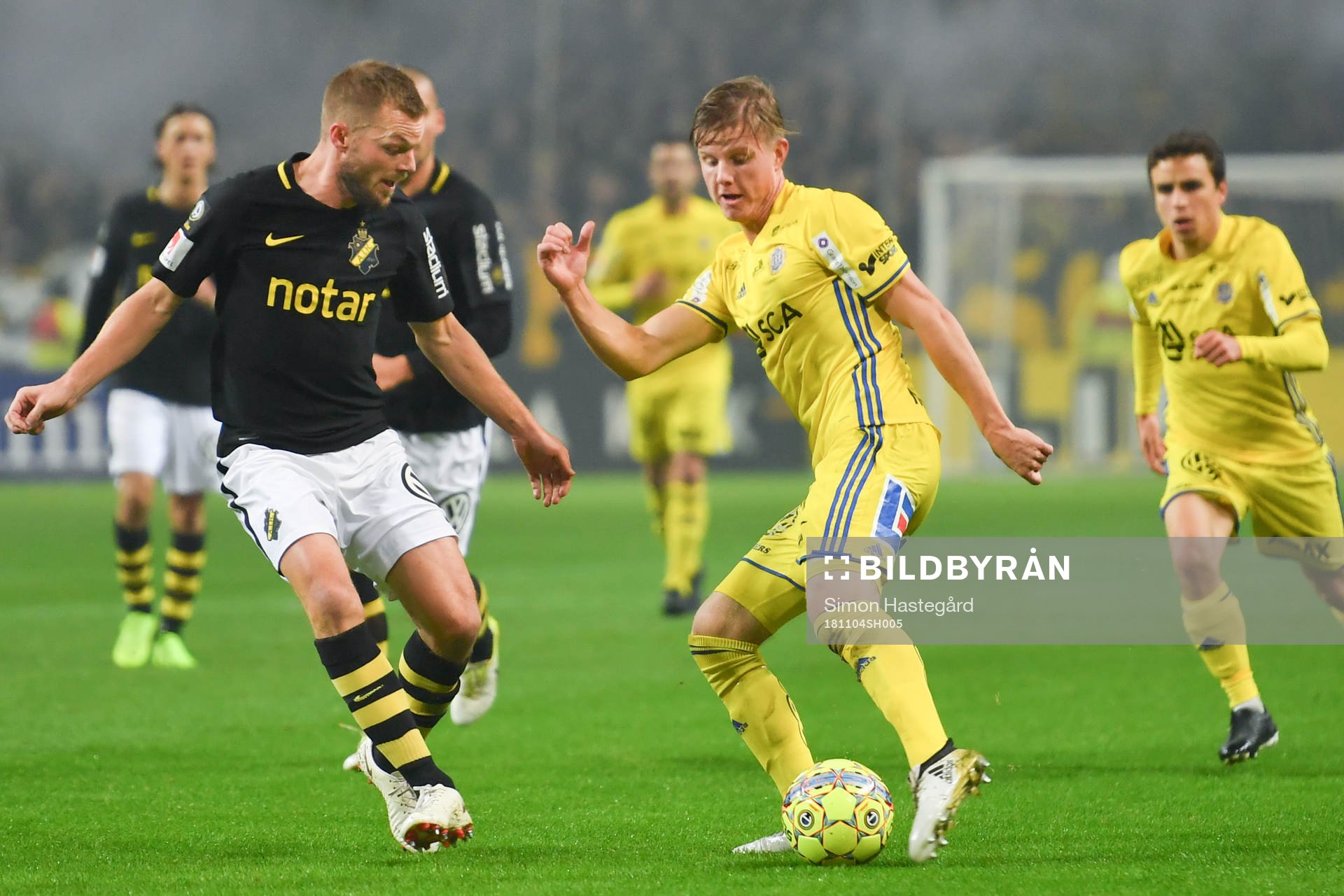 s Sebastian Larsson och Sundsvalls Eric Björkander