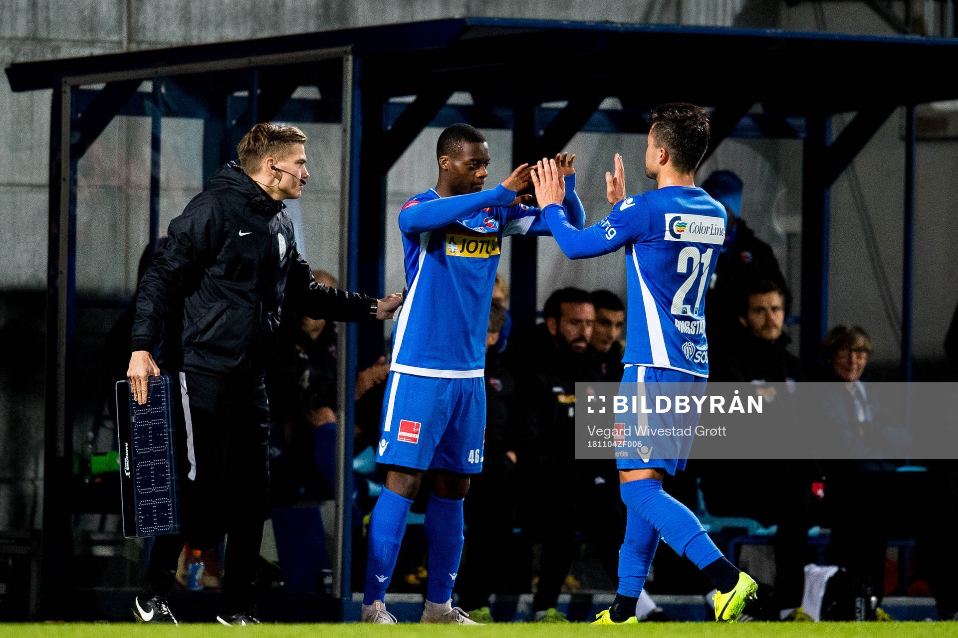 George Nuah Gibson and Stian Lunder Ringstad of Sandefjord