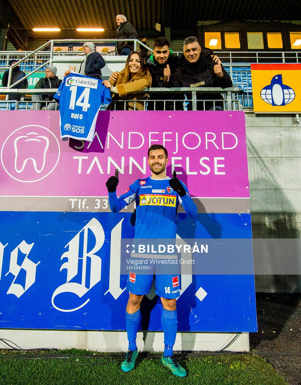 Ruben Herraiz «Rufo» Alcaraz of Sandefjord poses for a