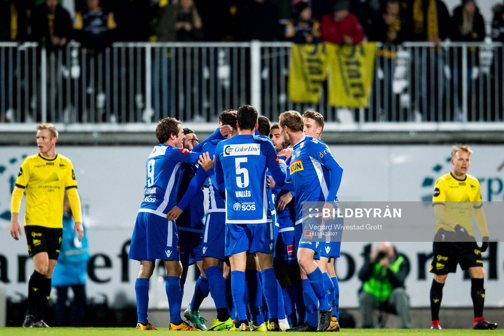 Stian Lunder Ringstad of Sandefjord celebrates with