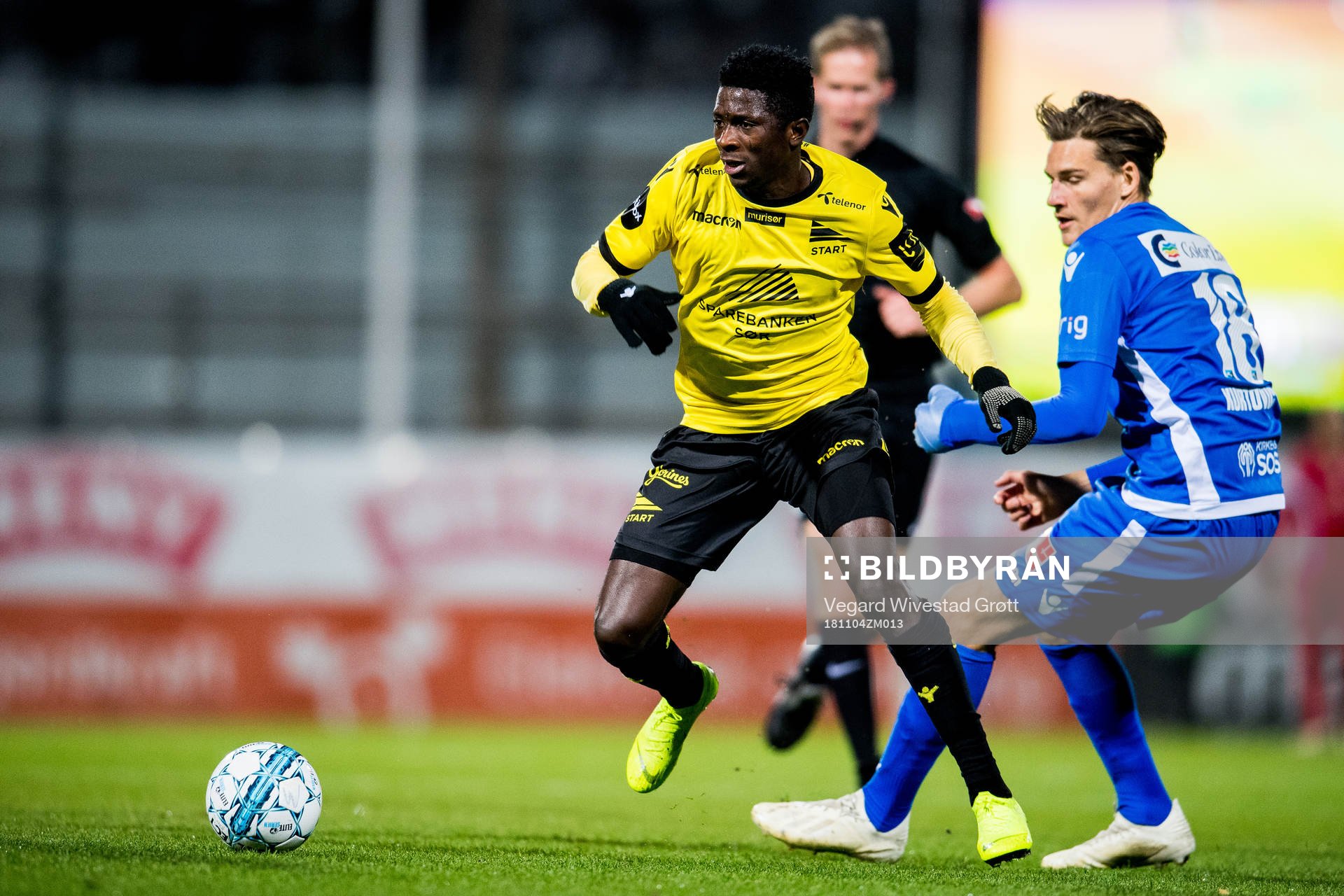 Afeez Aremu of Start and William Alibin Kurtovic of