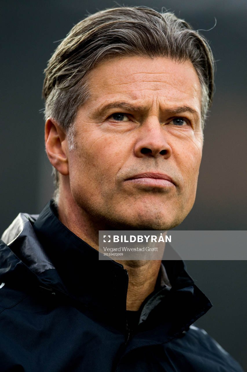 Vegard Hansen, head coach of Mjøndalen