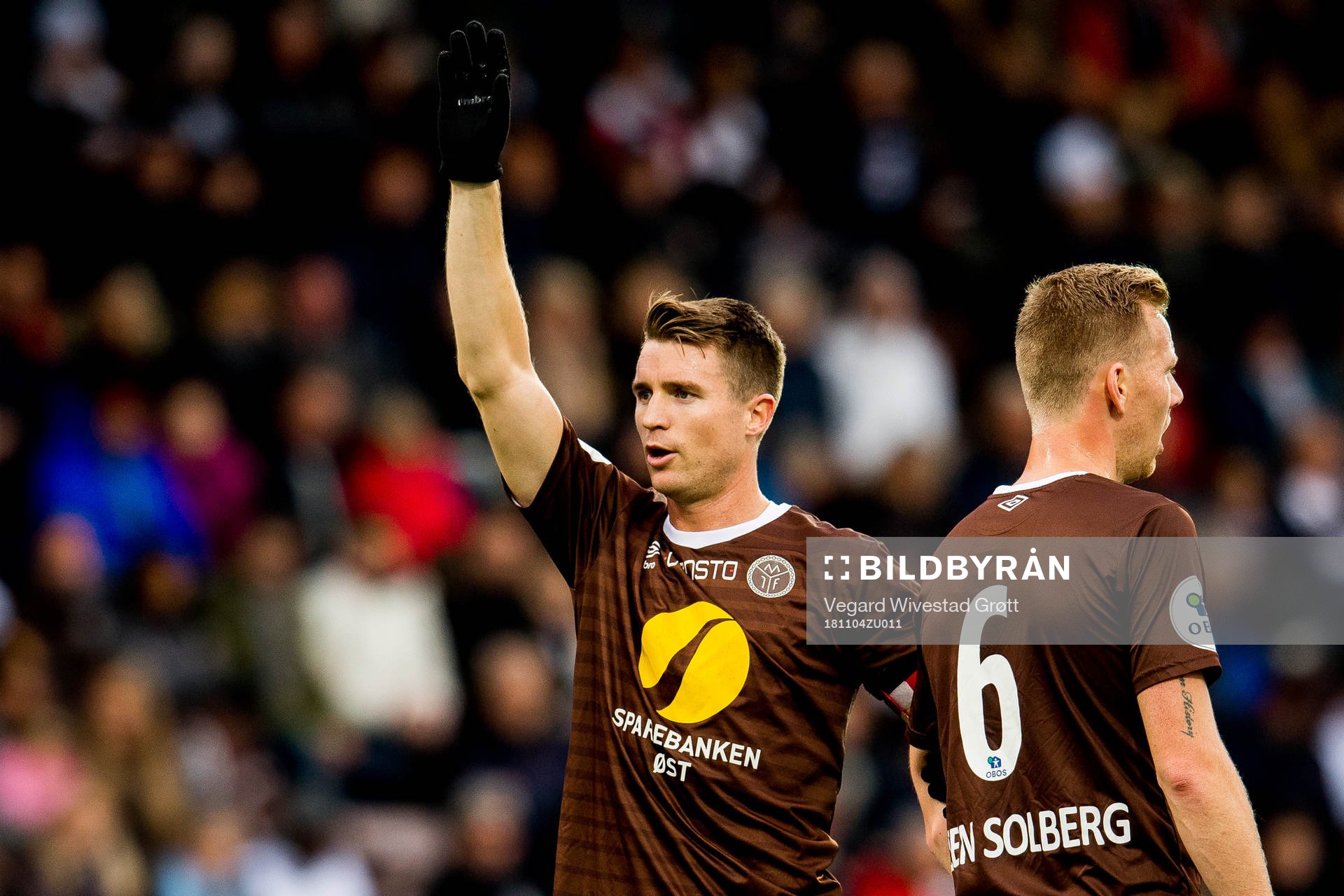 Christian Gauseth and Joackim Solberg of Mjøndalen