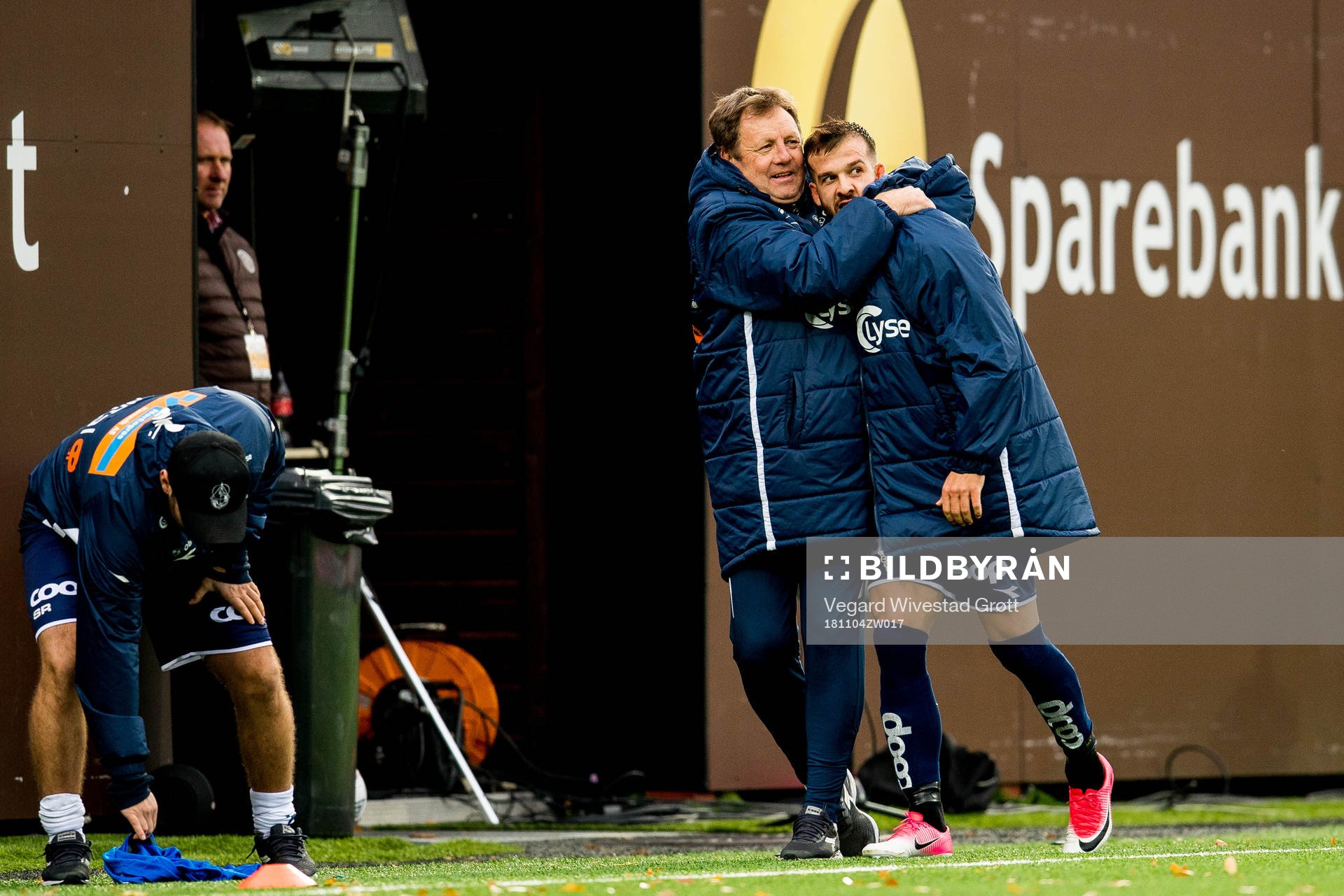 Bjarne Berntsen, head coach of Viking, and Zlatko Tripic
