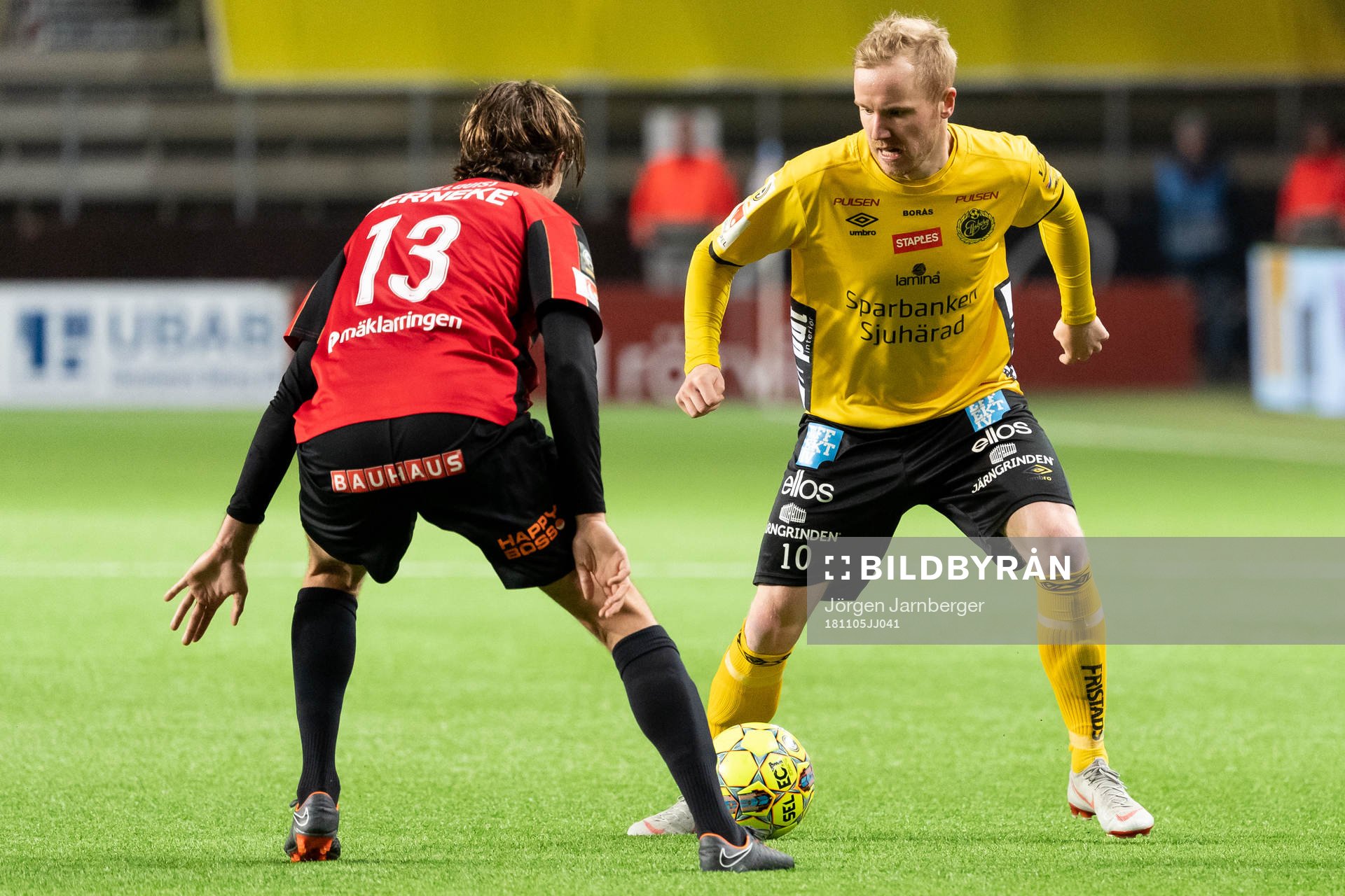 Elfsborgs Simon Lundevall och Brommapojkarnas Philip