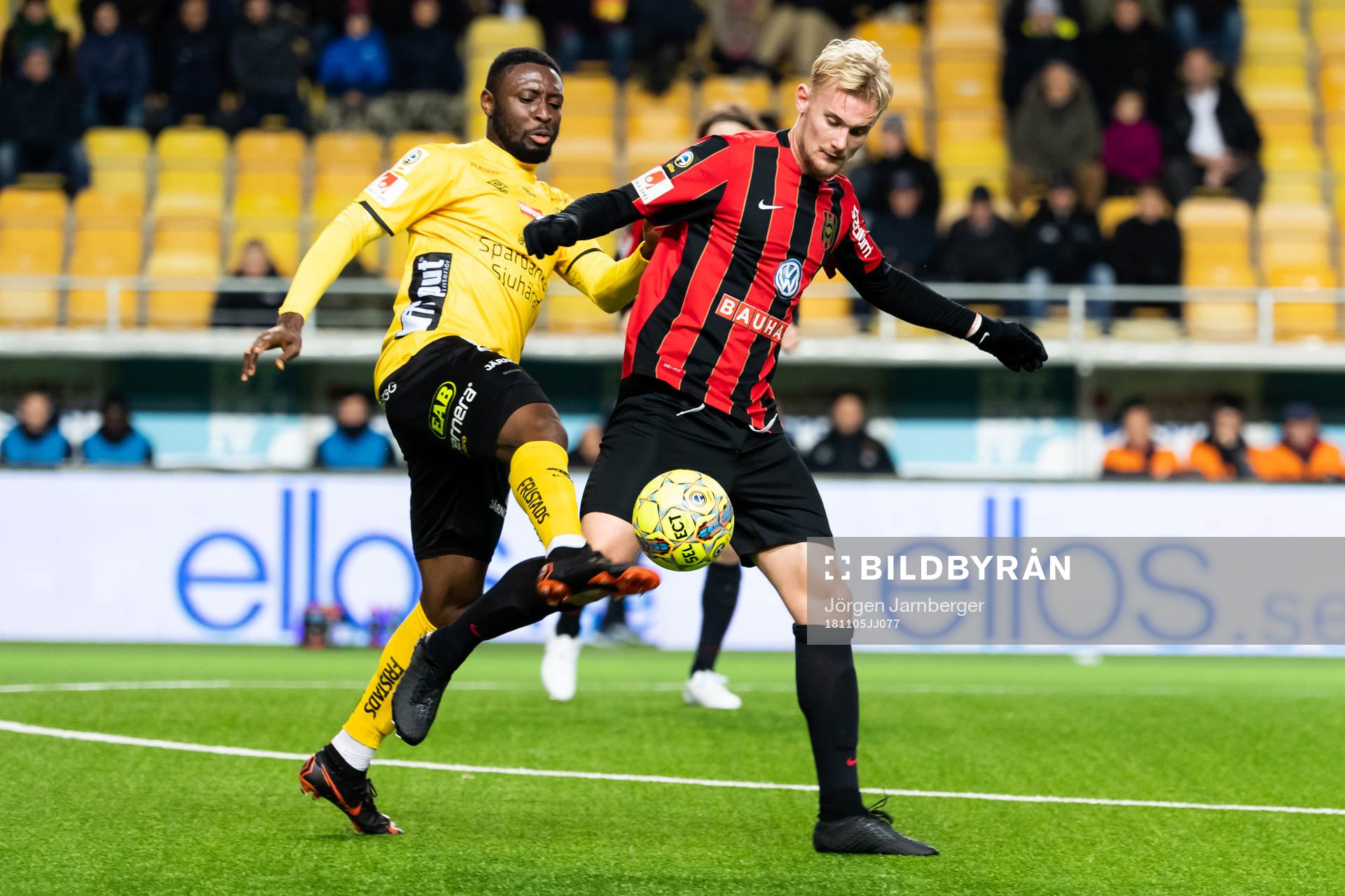 Brommapojkarnas Ludvig Öhman Silwerfeldt och Elfsborgs
