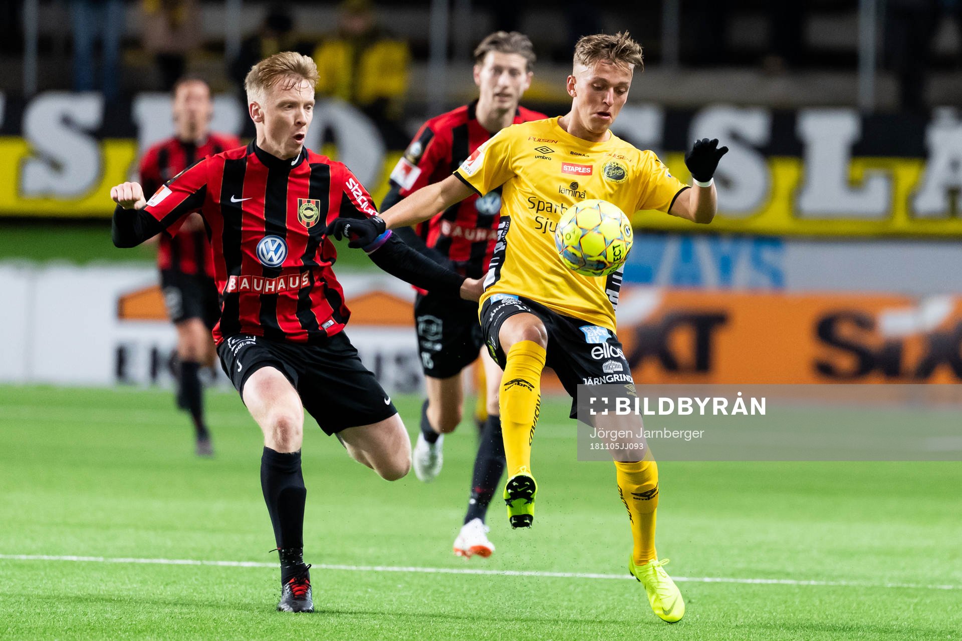 Elfsborgs Jesper Karlsson och Brommapojkarnas Gustav