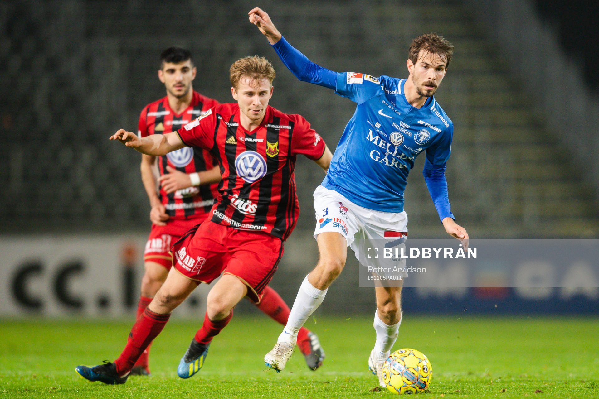 Trelleborgs Sebastian Ohlsson och Östersunds Ludvig