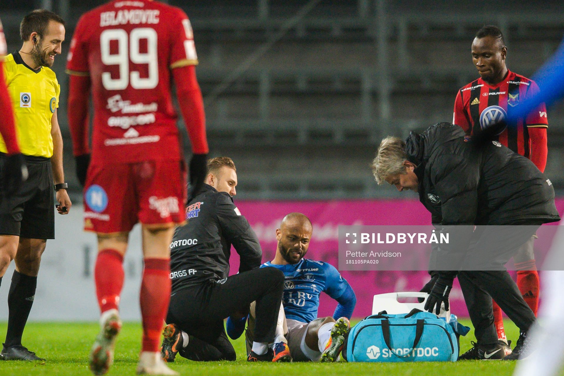 Trelleborgs Salif Camara Jönsson får vård
