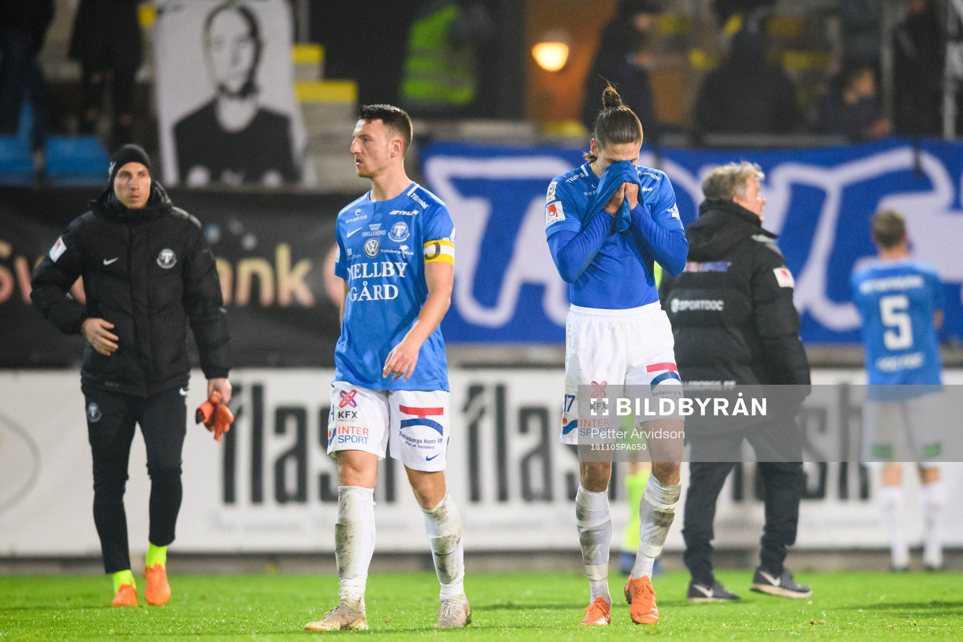 Trelleborgs Alexander Blomqvist och Isak Jönsson deppar