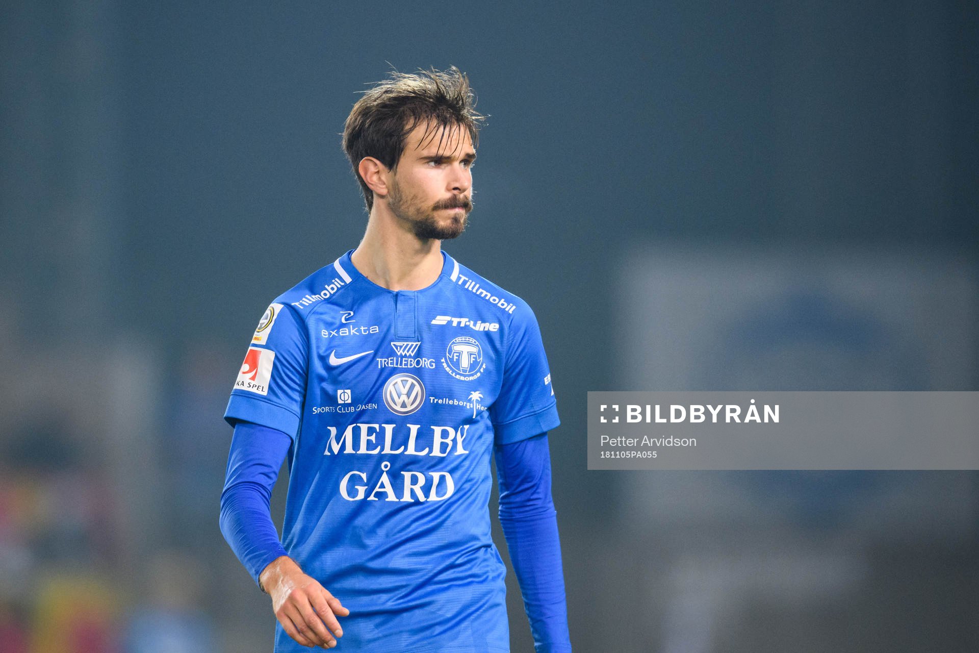 Trelleborgs Sebastian Ohlsson deppar när han lämnar planen