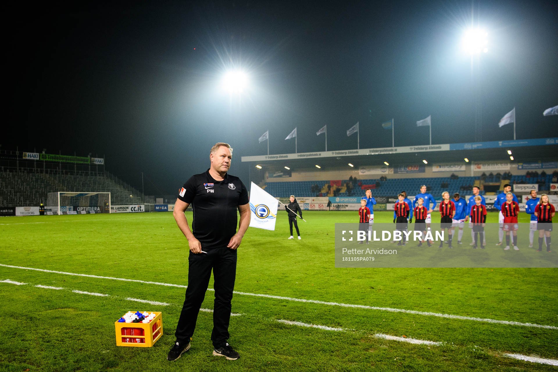 Trelleborgs tränare Patrick Winqvist
