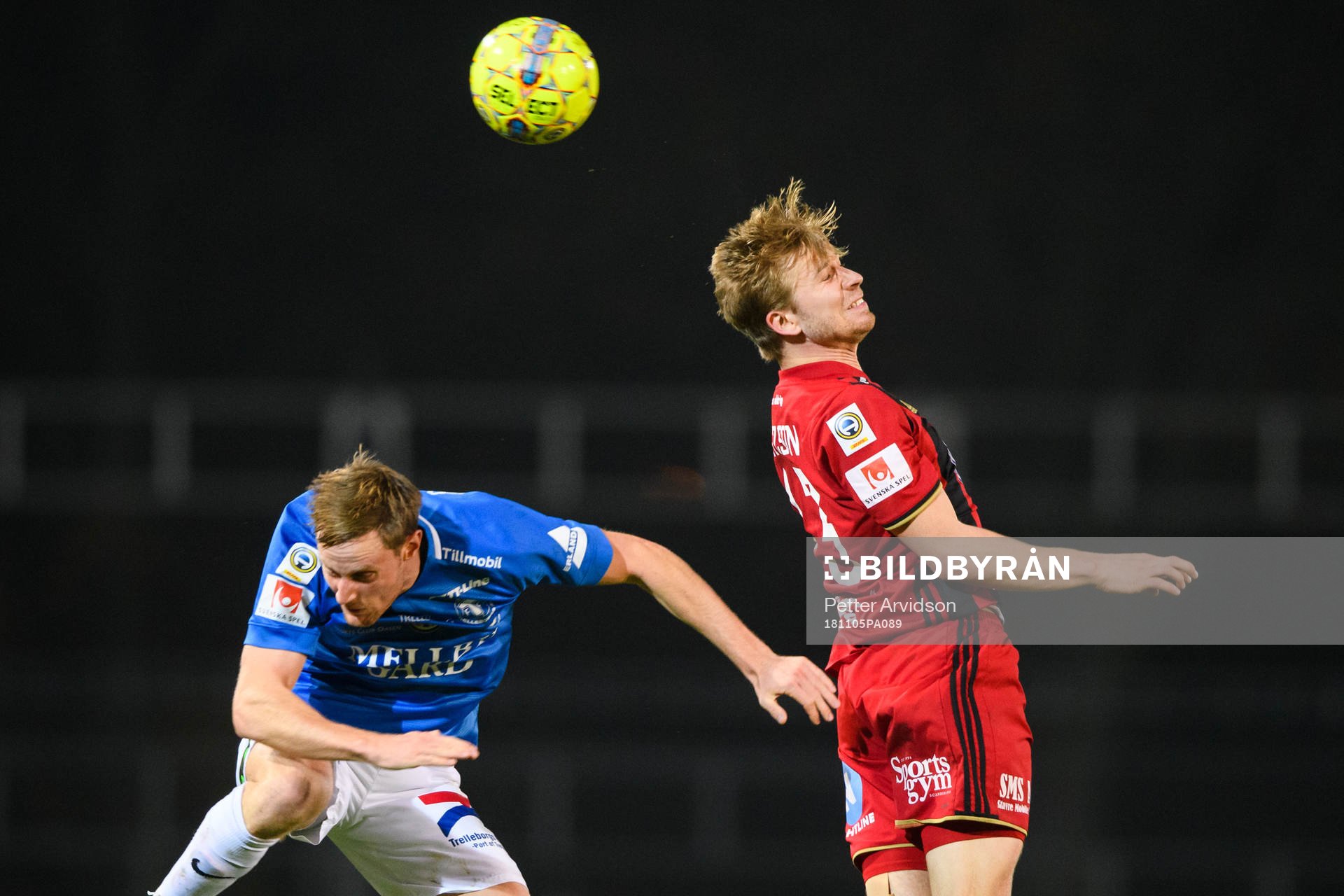 Östersunds Ludvig Fritzson och Trelleborgs Anton Tideman