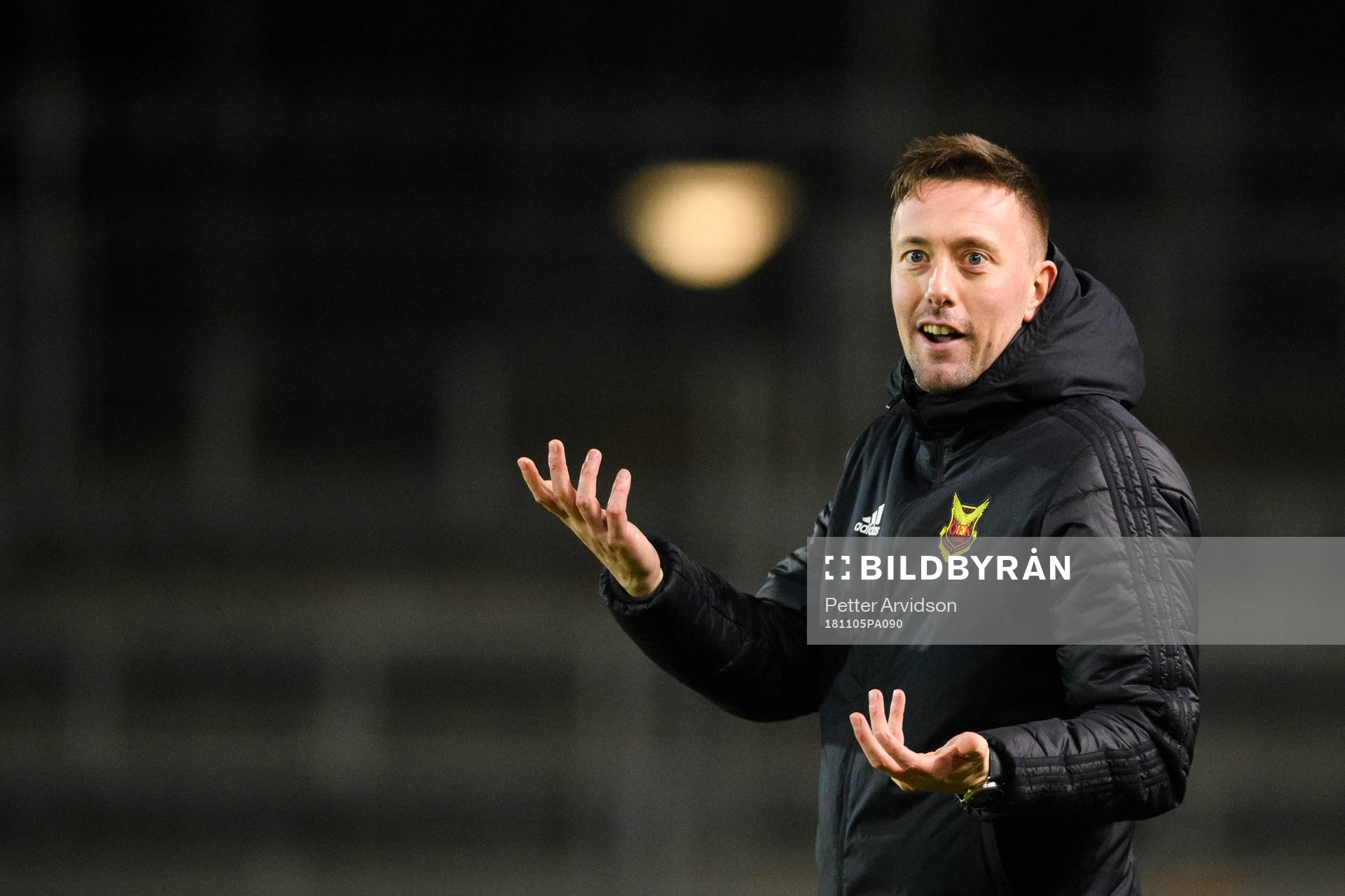 Östersunds tränare Ian Burchnall
