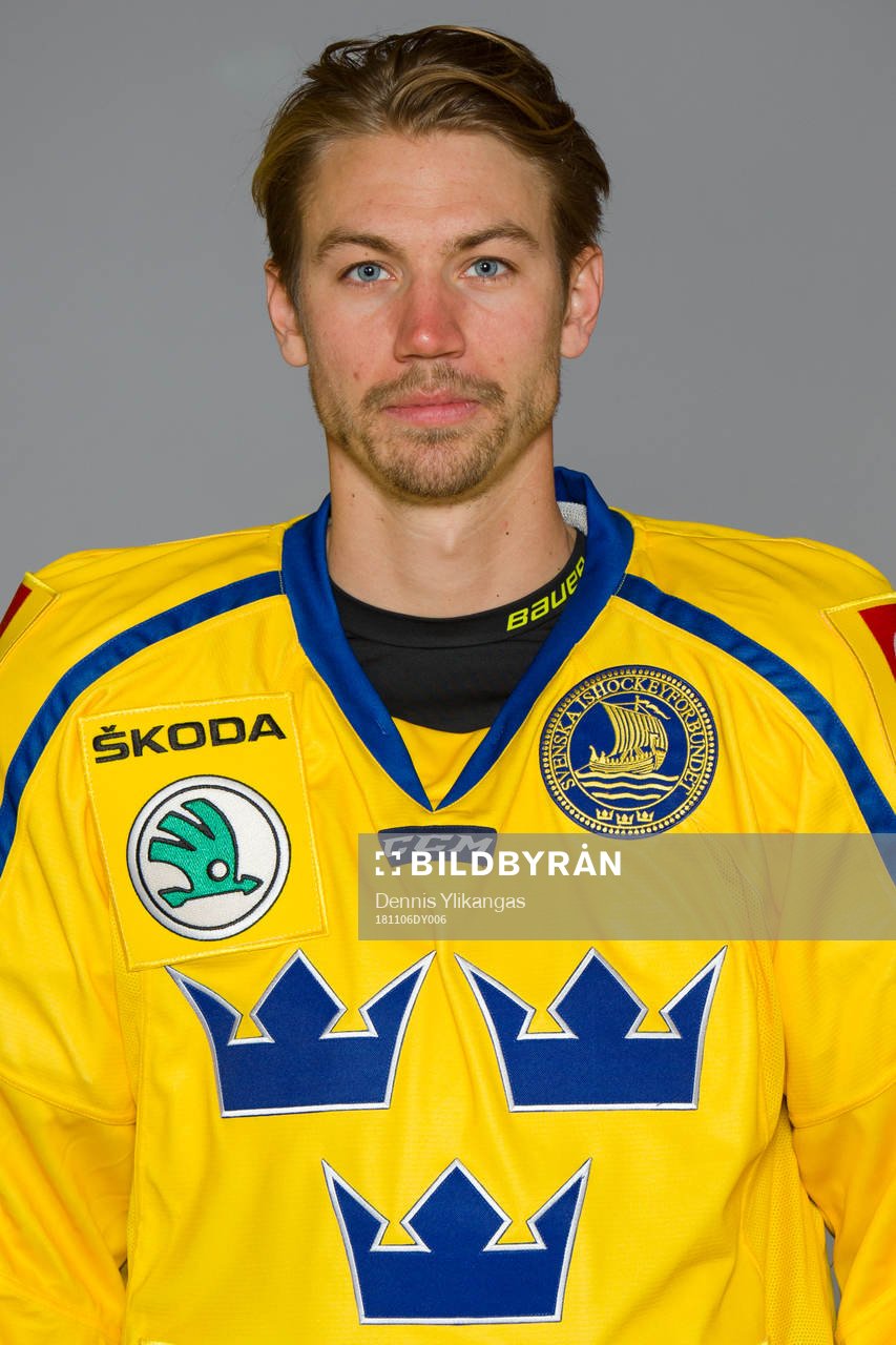 Anton Rödin of Sweden poses for a portrait