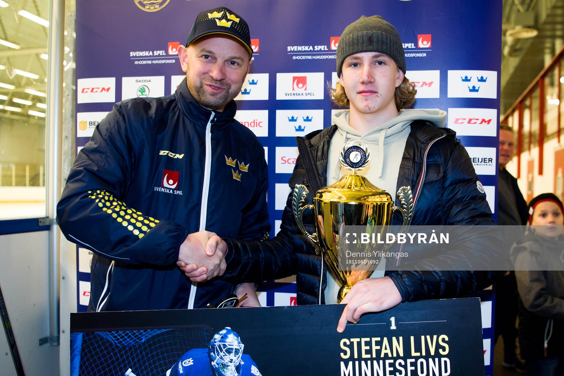 Marcus Brännman från Stockholm Nord motar Stefan Livs