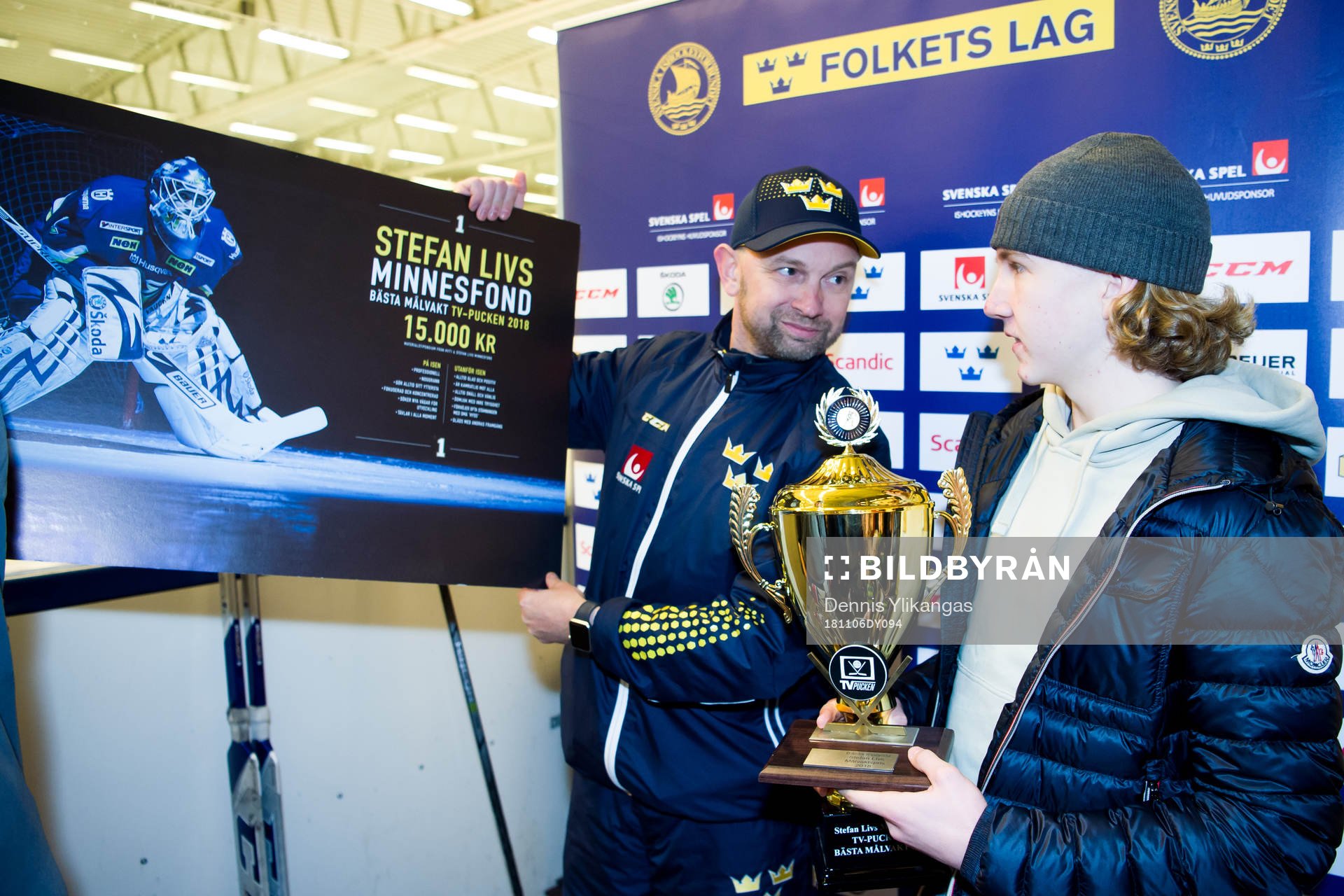 Marcus Brännman från Stockholm Nord motar Stefan Livs