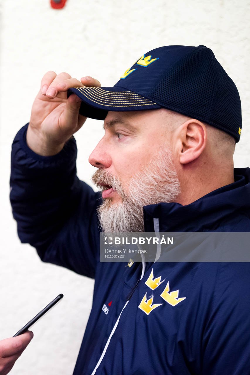 Förbundskapten Rikard Grönborg