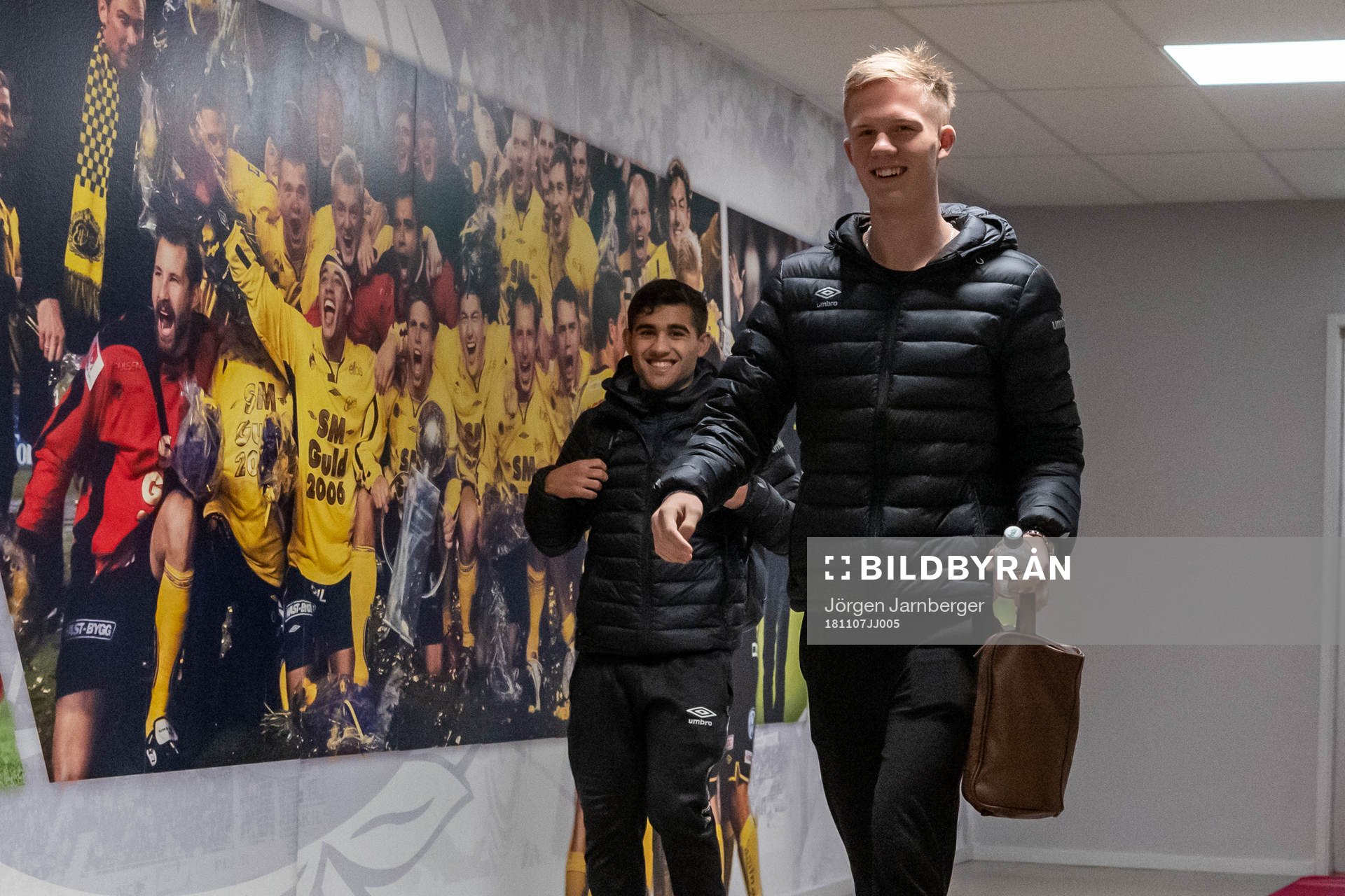 Elfsborgs spelare anländer
