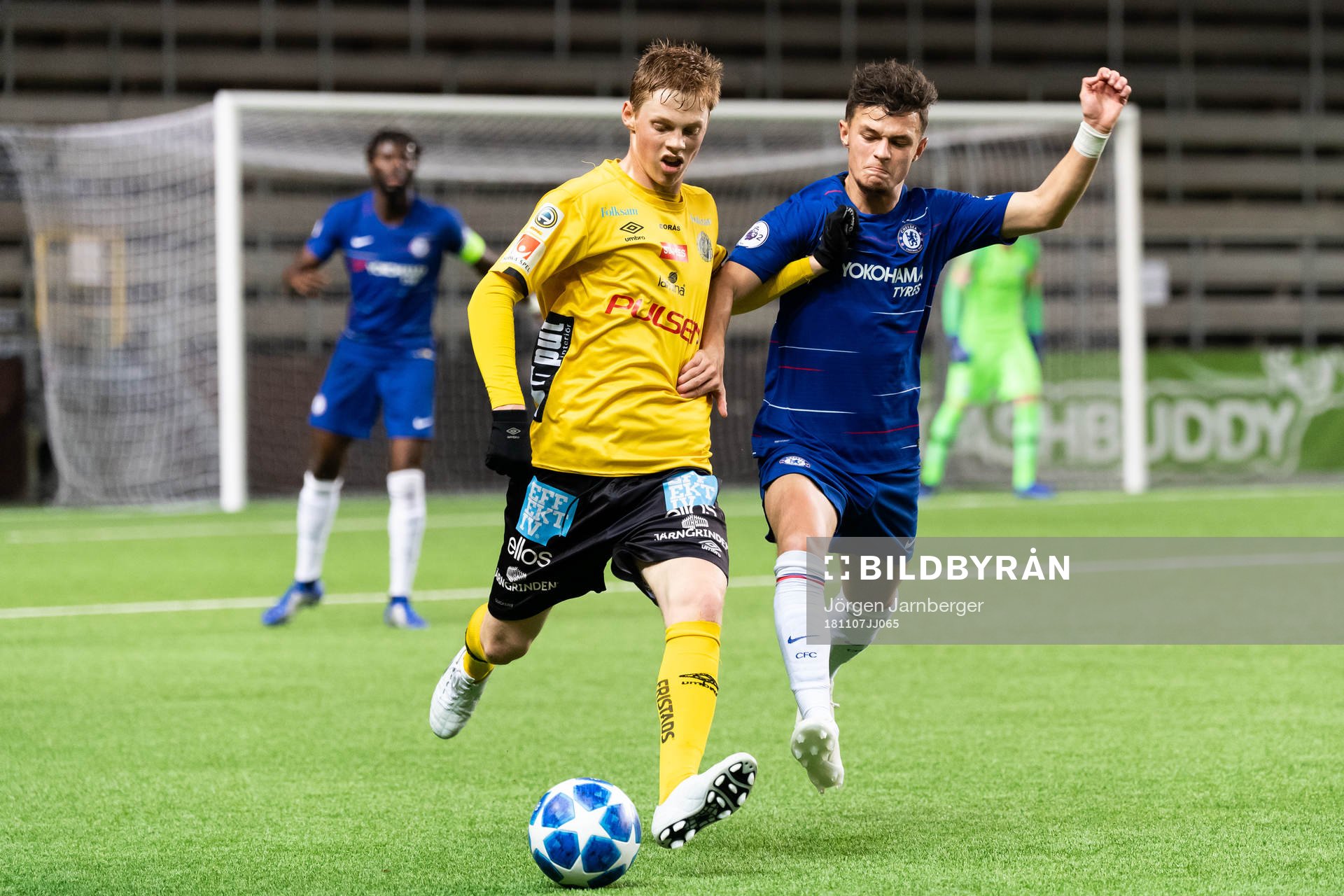 Elfsborgs Jesper Sandberg Hesselgren och Chelseas George