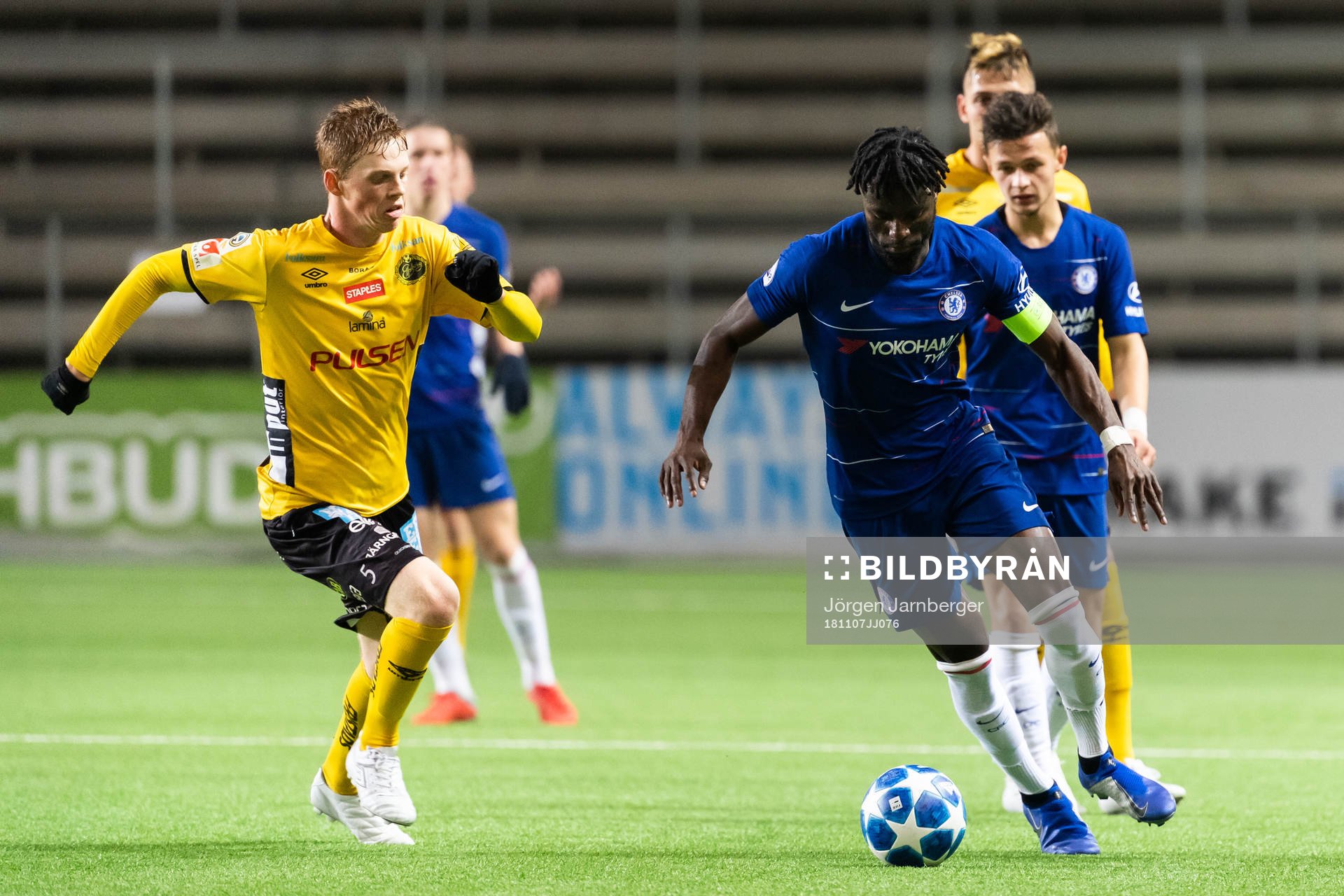 Chelseas Joseph Colley och Elfsborgs Jesper Sandberg