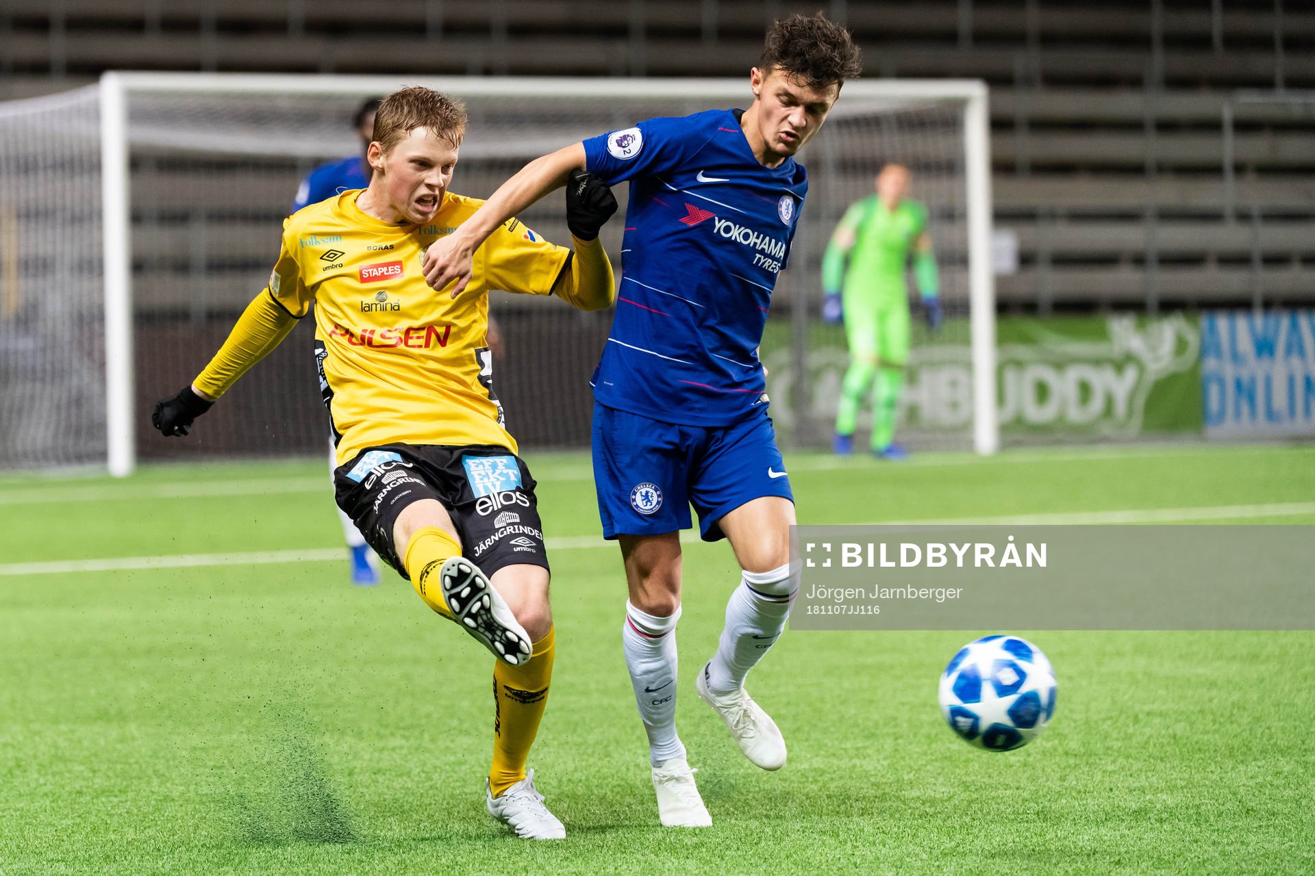 Elfsborgs Jesper Sandberg Hesselgren och Chelseas George