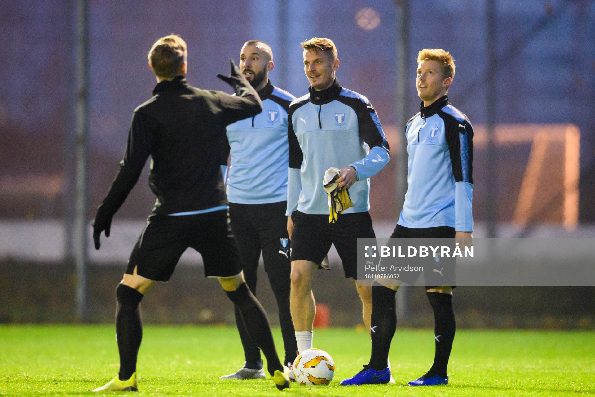Guillermo Molins, Markus Rosenberg and Anders Christiansen
